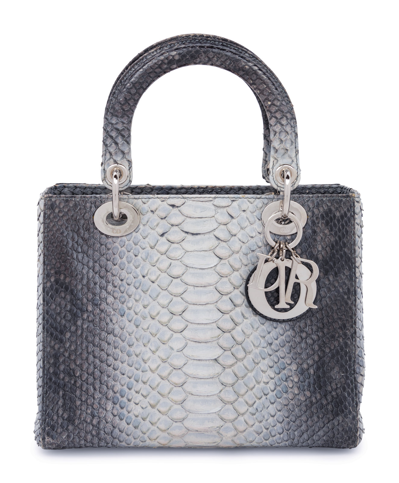 Appraisal: Limited Edition Christian Dior Python Small Lady Dior Bag c