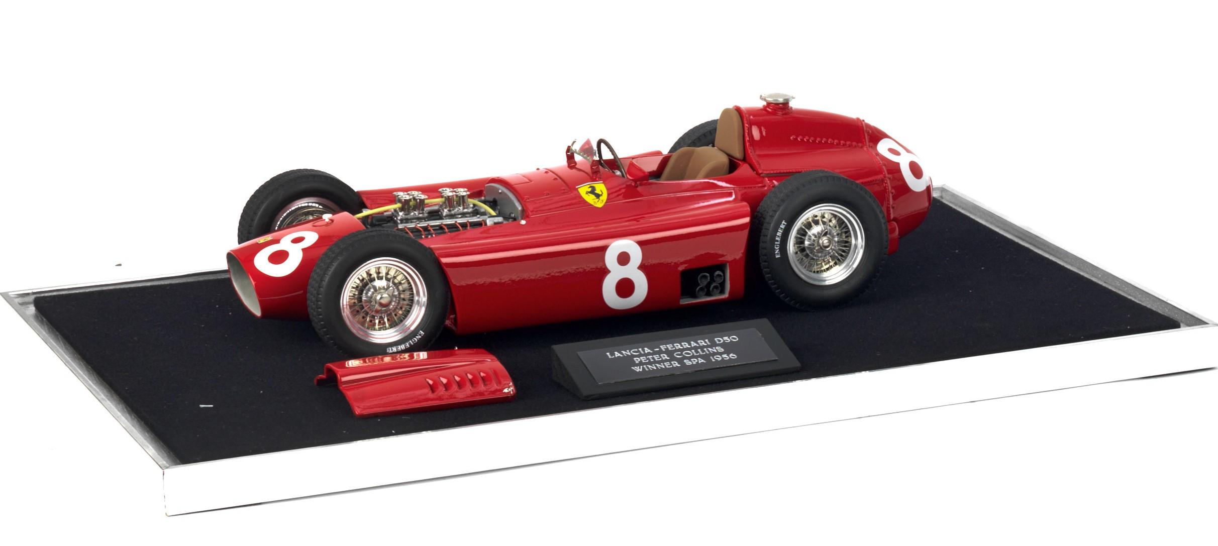 Appraisal: A SCALE MODEL OF PETER COLLINS' BELGIAN GRAND PRIX WINNING