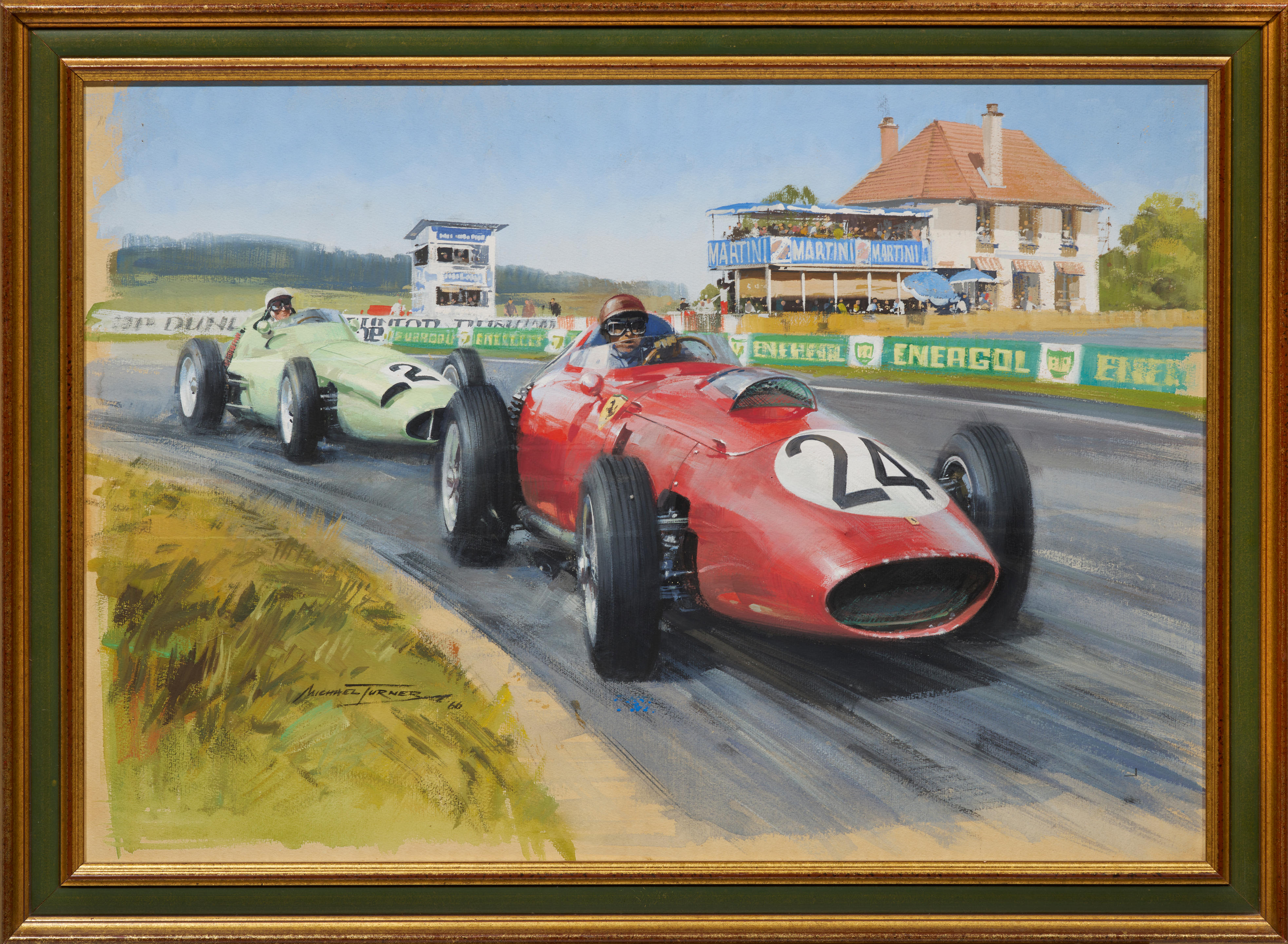 Appraisal: GRAND PRIX DE FRANCE - MICHAEL TURNER BORN Michael TURNER