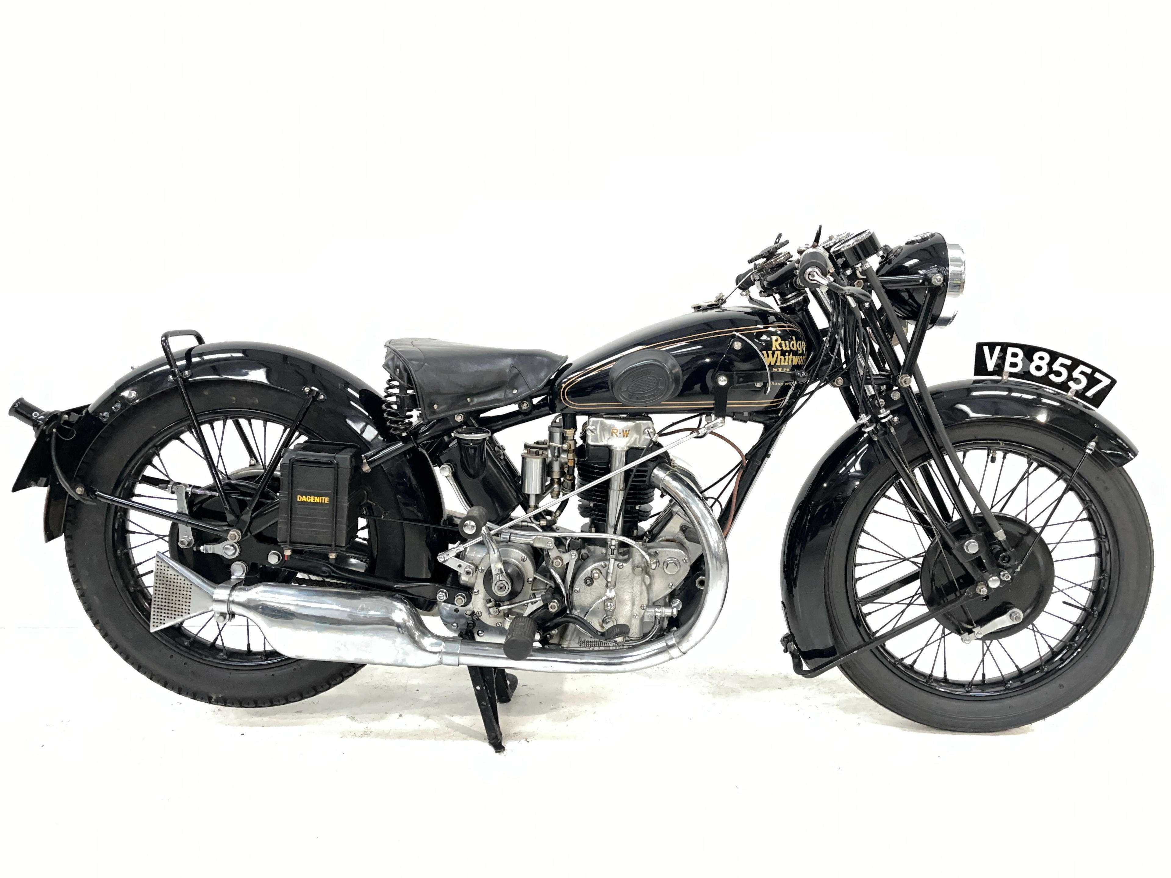 Appraisal: RUDGE CC ULSTER REGISTRATION NO VB FRAME NO ENGINE NO