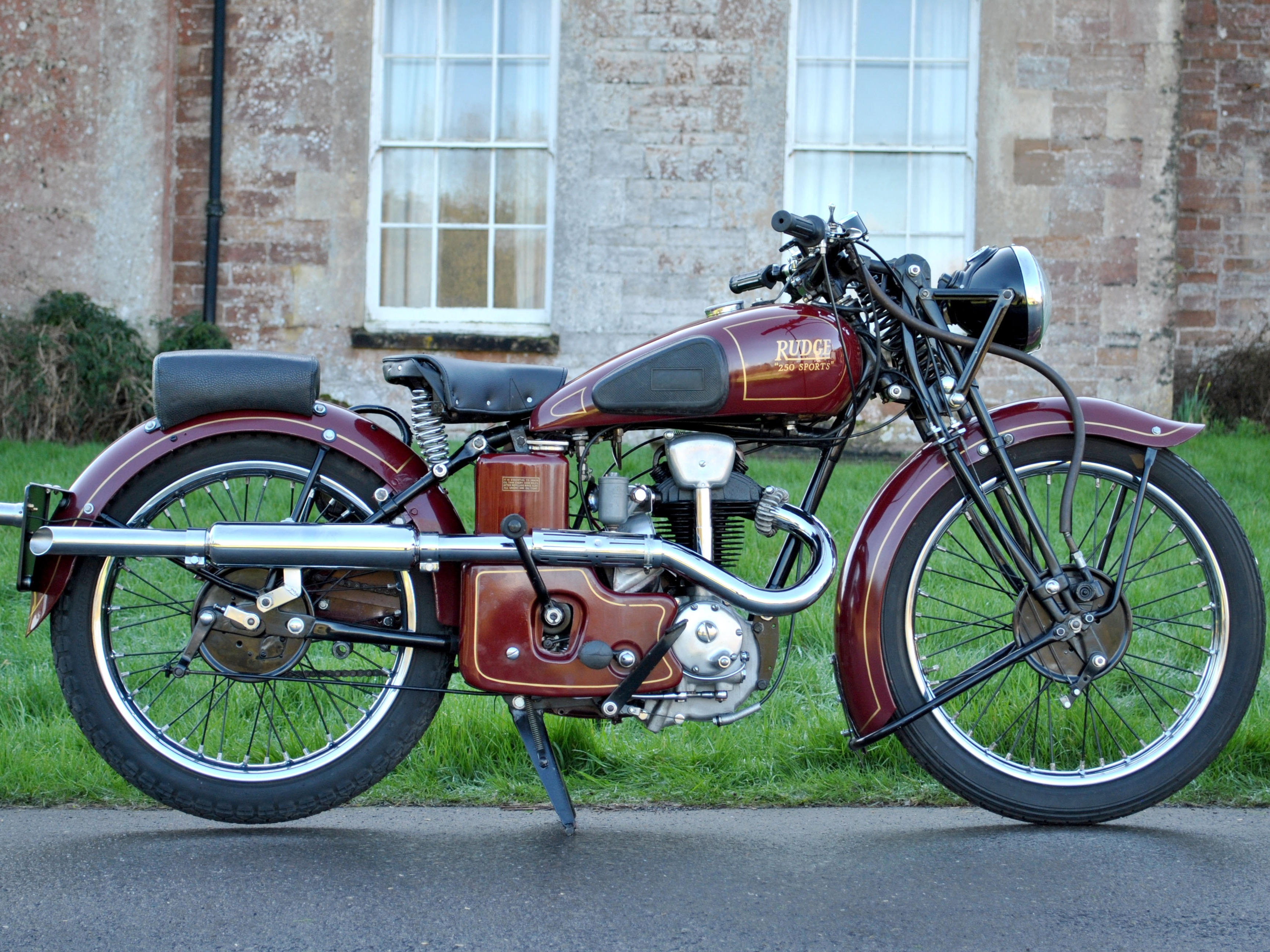 Appraisal: RUDGE CC SPORTS REGISTRATION NO EUL FRAME NO ENGINE NO