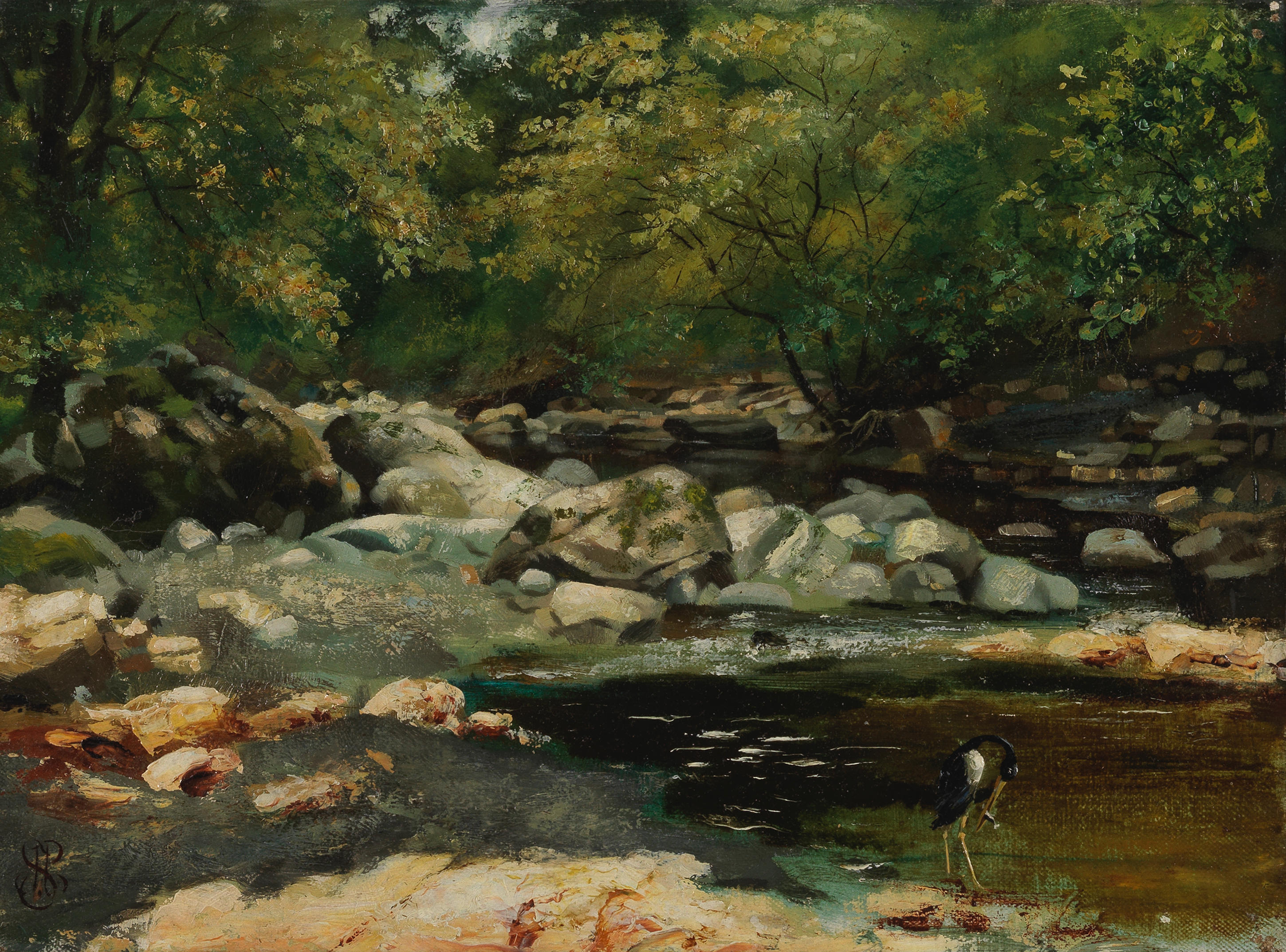 Appraisal: JAMES STUART PARK BRITISH - 'A bit in Finn Glen'