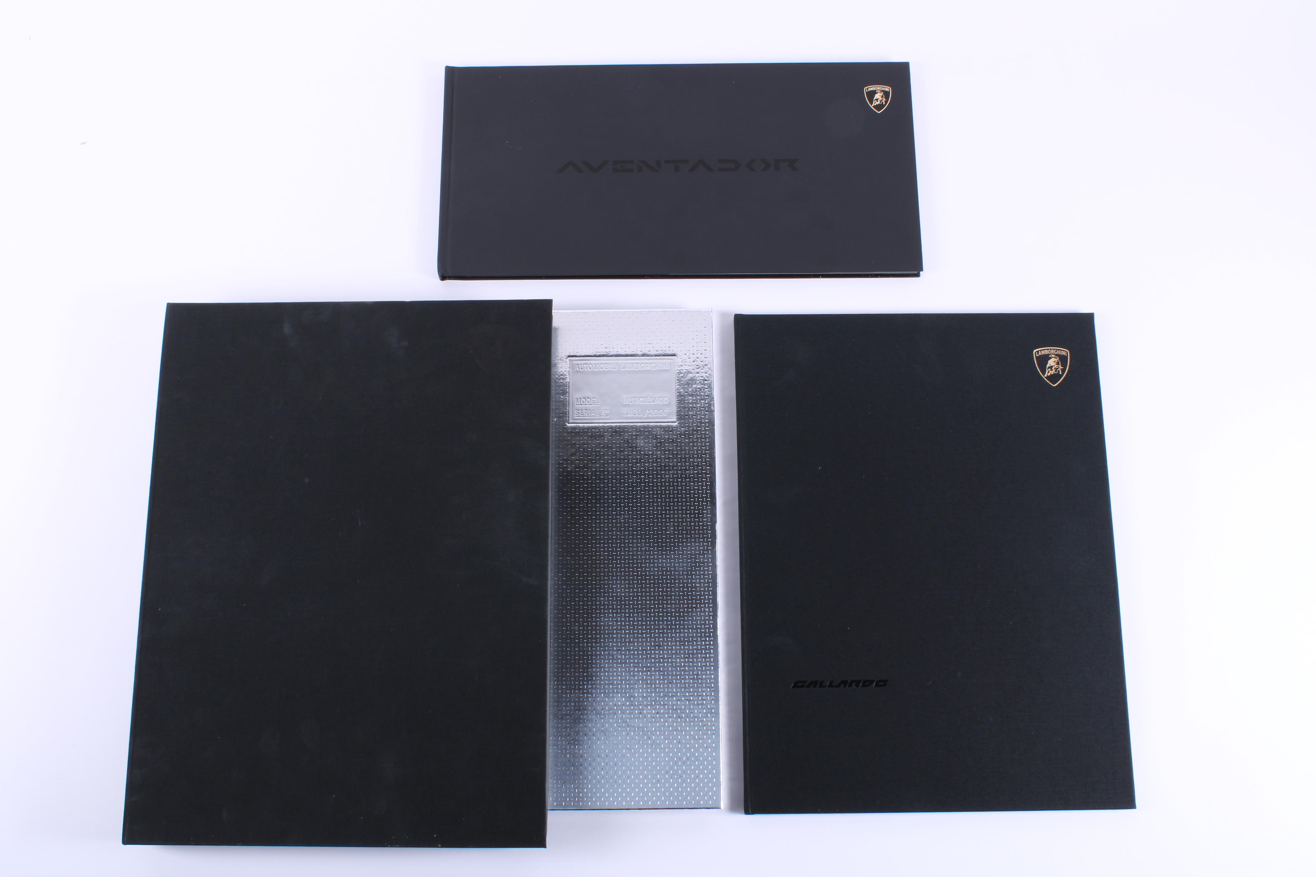 Appraisal: LAMBORGHINI - 'AUTOMOBILI LAMBORGHINI' MURCIELAGO PUBLICITY BOOK AND TWO OTHERS