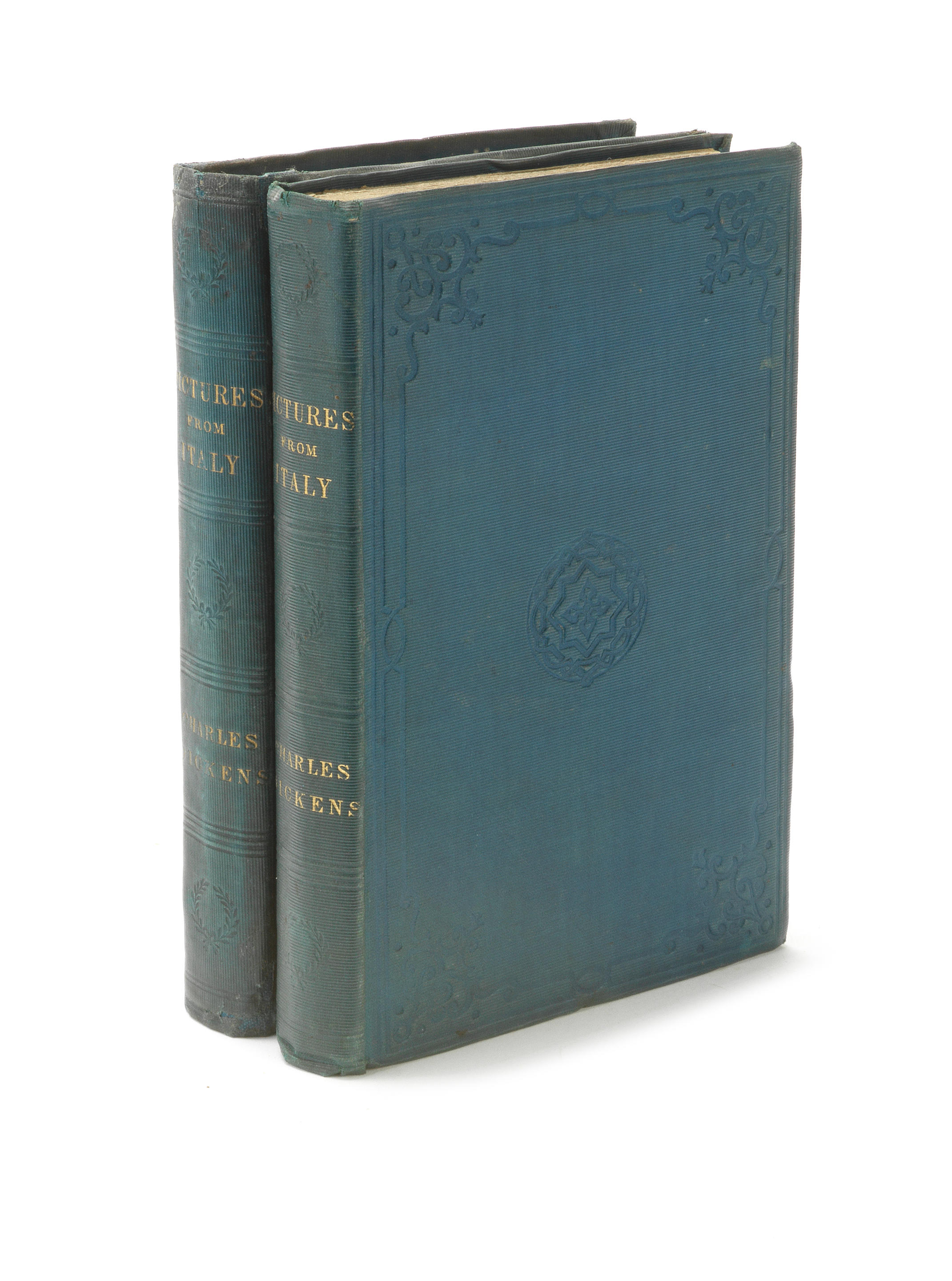 Appraisal: DICKENS CHARLES Pictures from Italy FIRST EDITION half-title leaf of