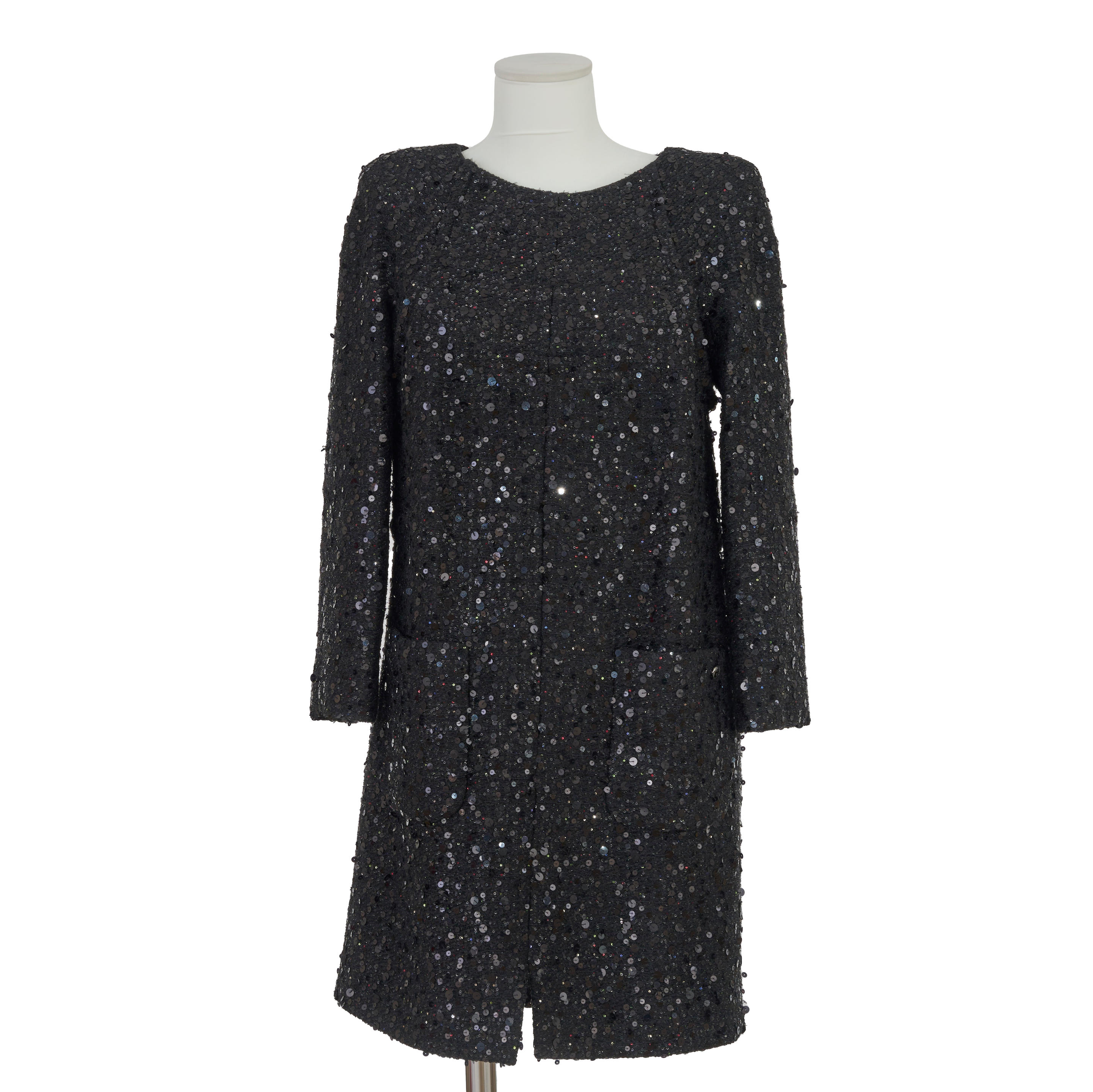 Appraisal: CHANEL COLLECTION PR T PORTER AUTOMNE HIVER ROBE EN TWEED