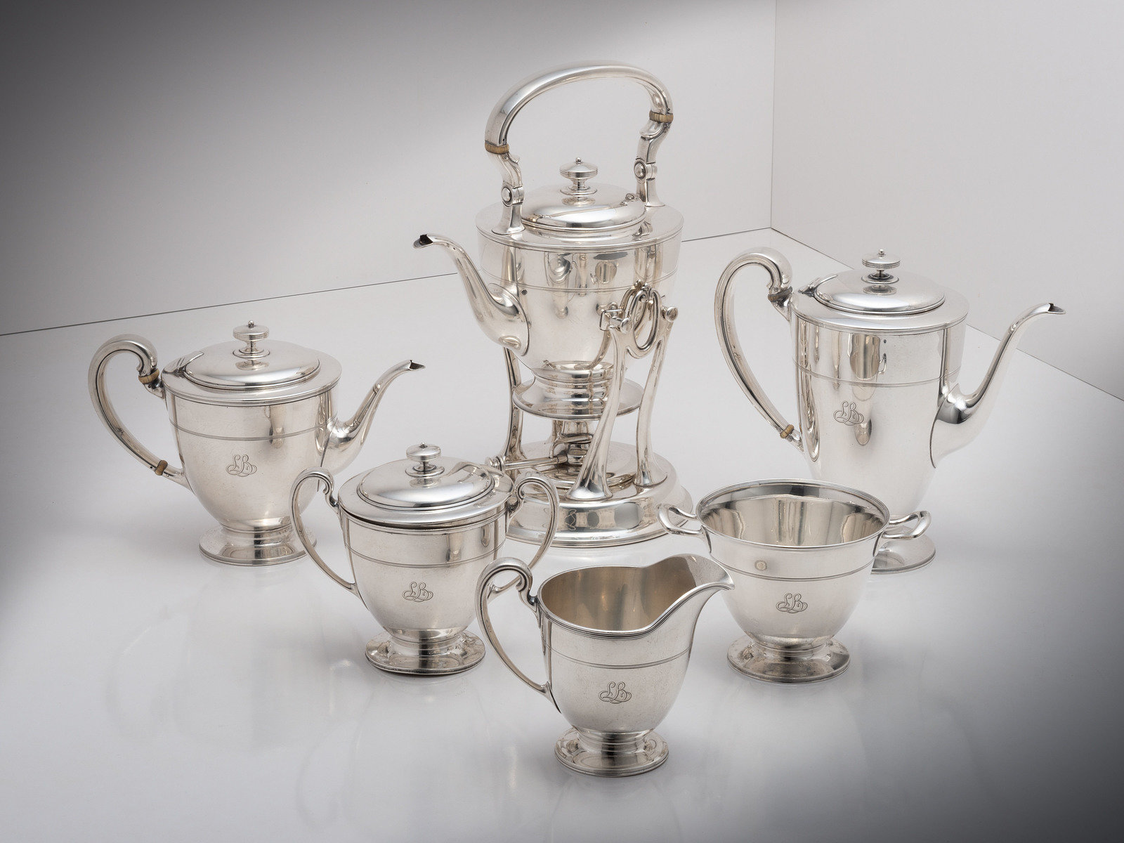 Appraisal: Tiffany Co American Early th Century Six-Piece Tea and Coffee