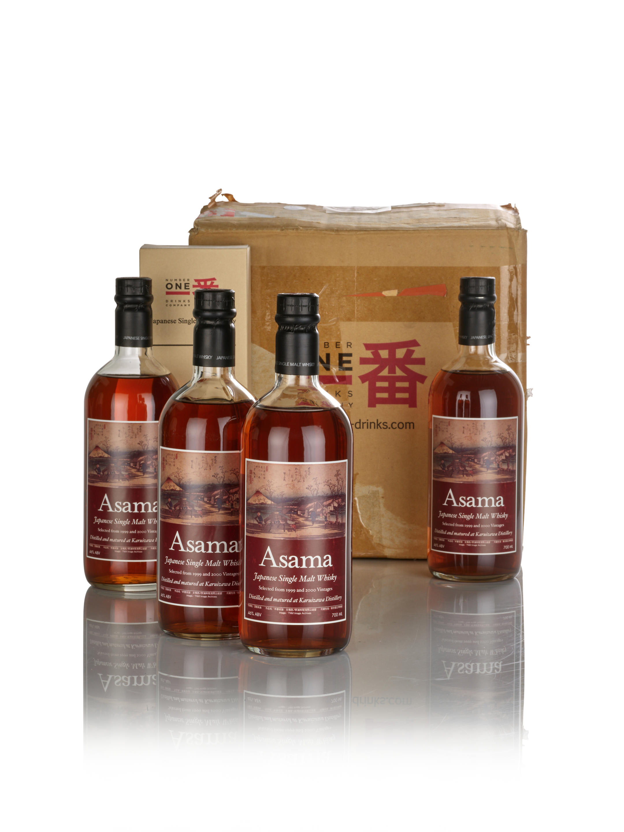 Appraisal: KARUIZAWA-SPIRITS OF ASAMA- Karuizawa-Spirits of Asama- Bottled by Number One