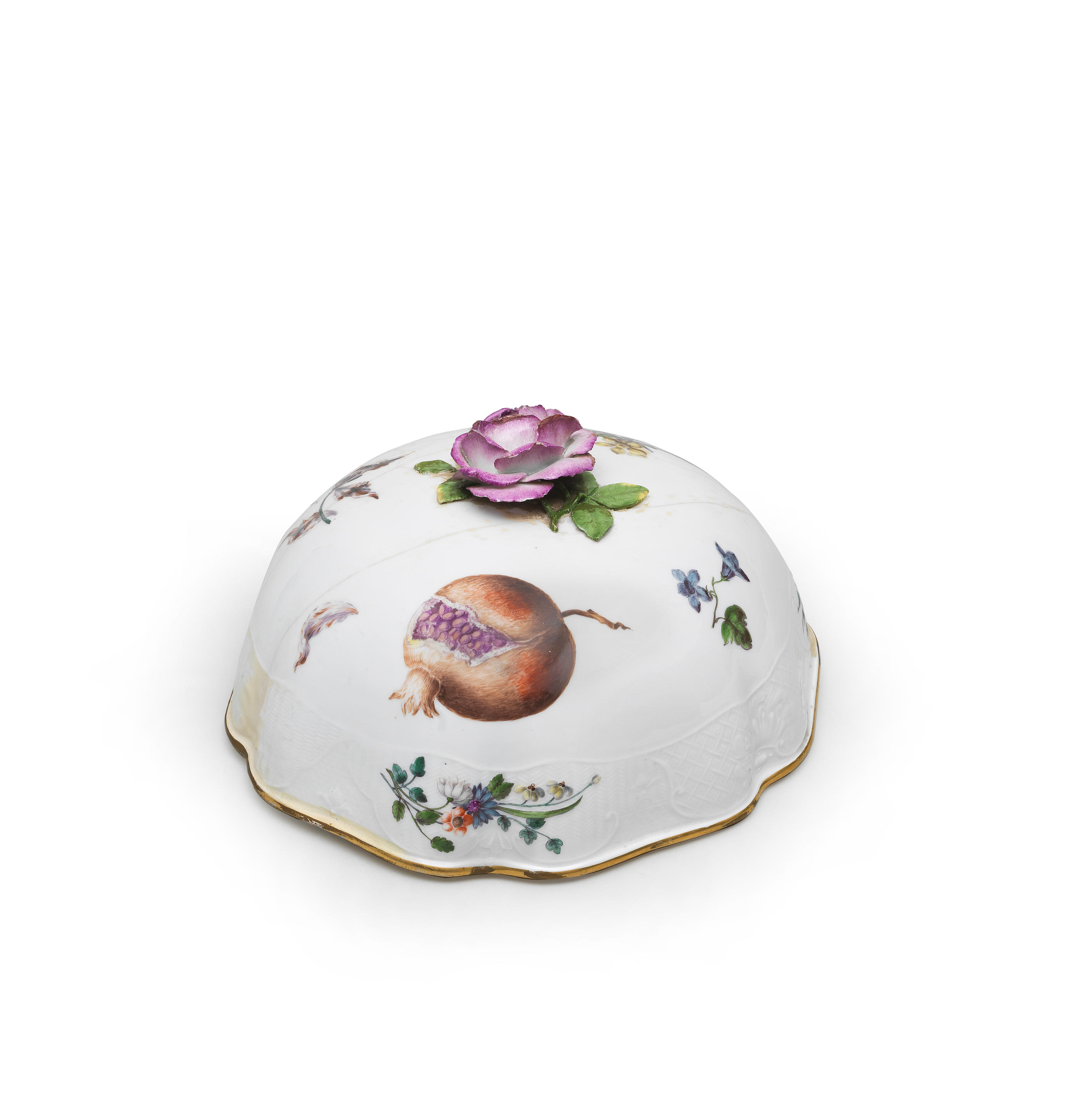 Appraisal: A RARE MEISSEN CLOCHE W RMEGLOCKE FROM THE 'BR HLSCHE