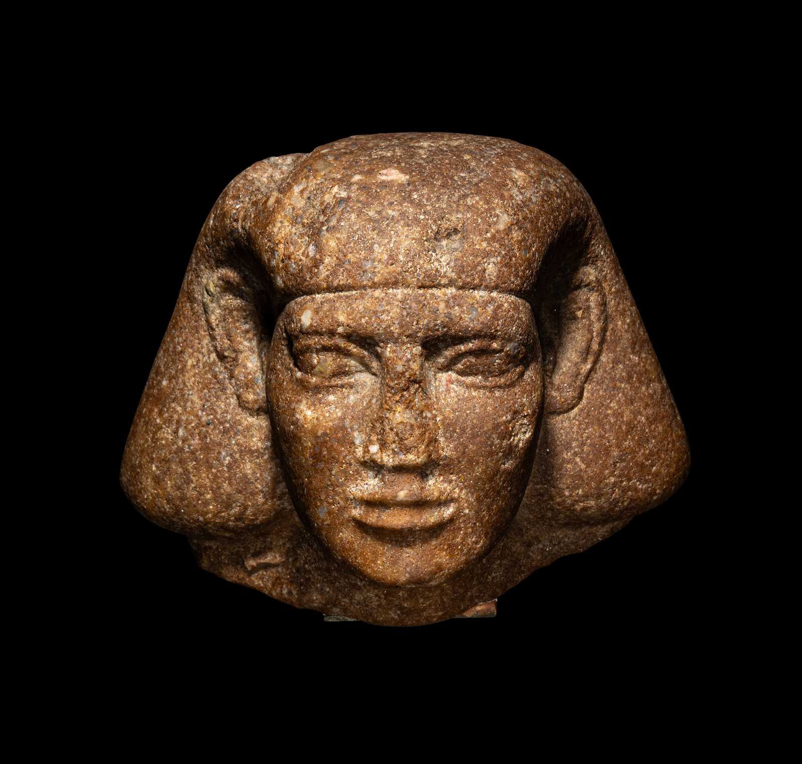 Appraisal: An Egyptian Granite Head of a Scribe Middle Kingdom th-