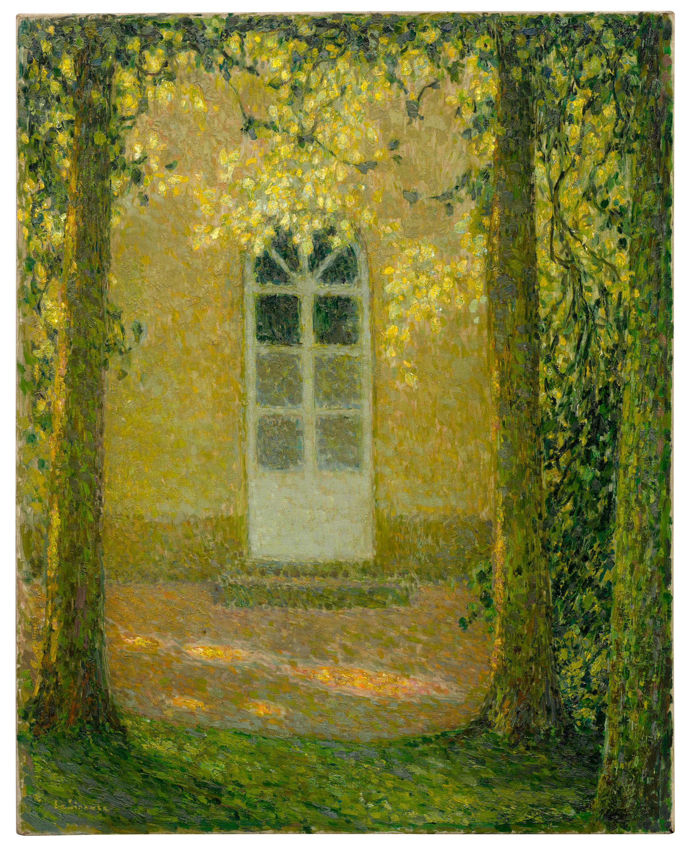 Appraisal: HENRI LE SIDANER - La Porte dans la verdure signed