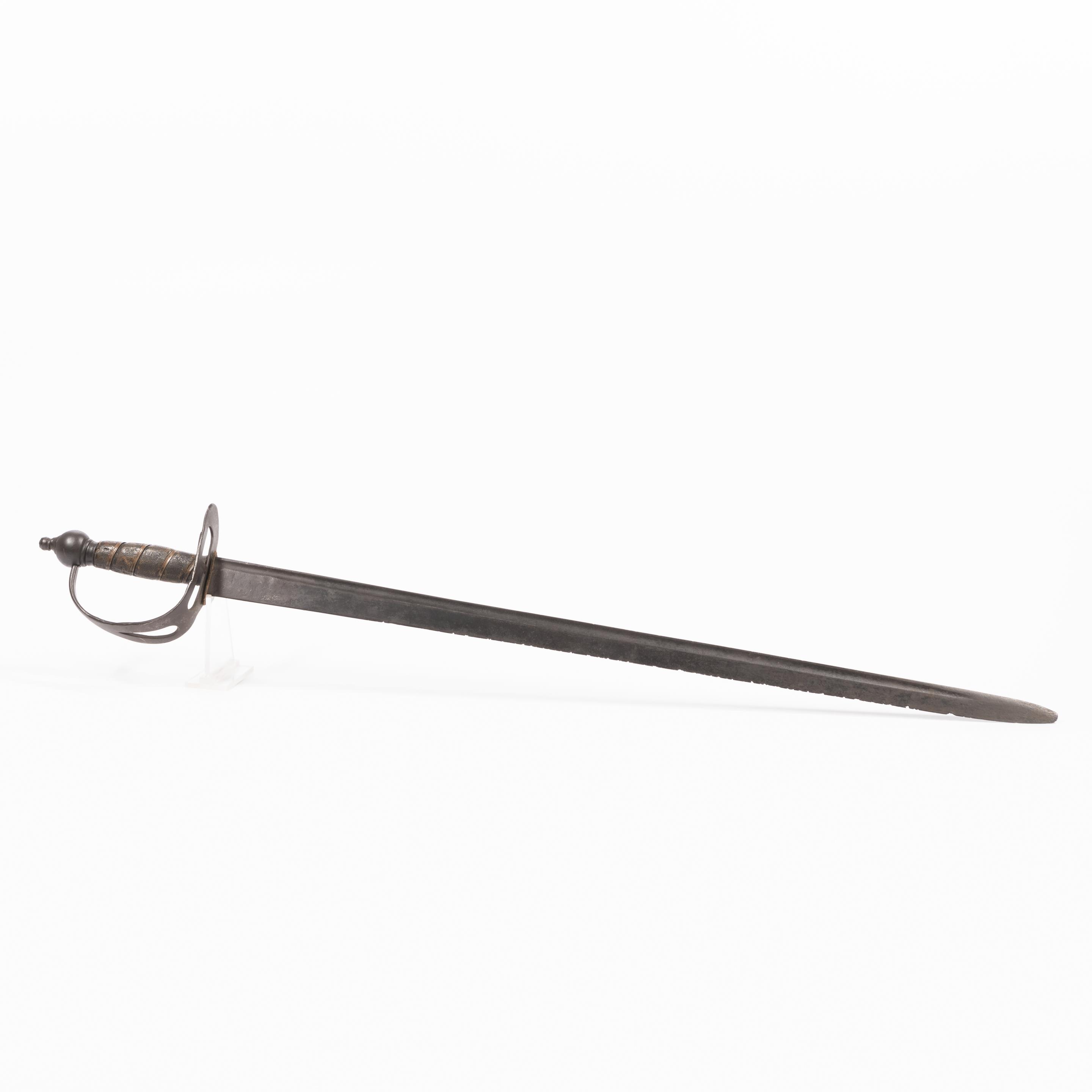 Appraisal: AMERICAN HORSEMAN'S SABER SECOND HALF OF THE TH CENTURY The