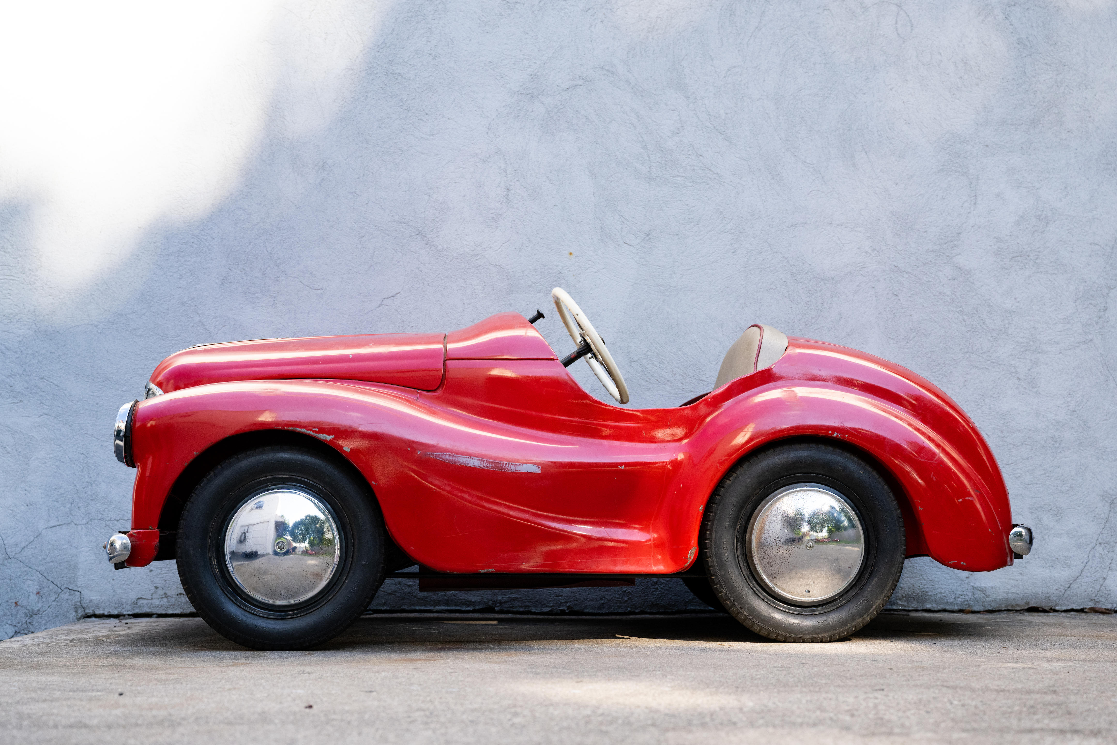 Appraisal: AN AUSTIN J PEDAL CAR BRITISH chassis number unrestored painted