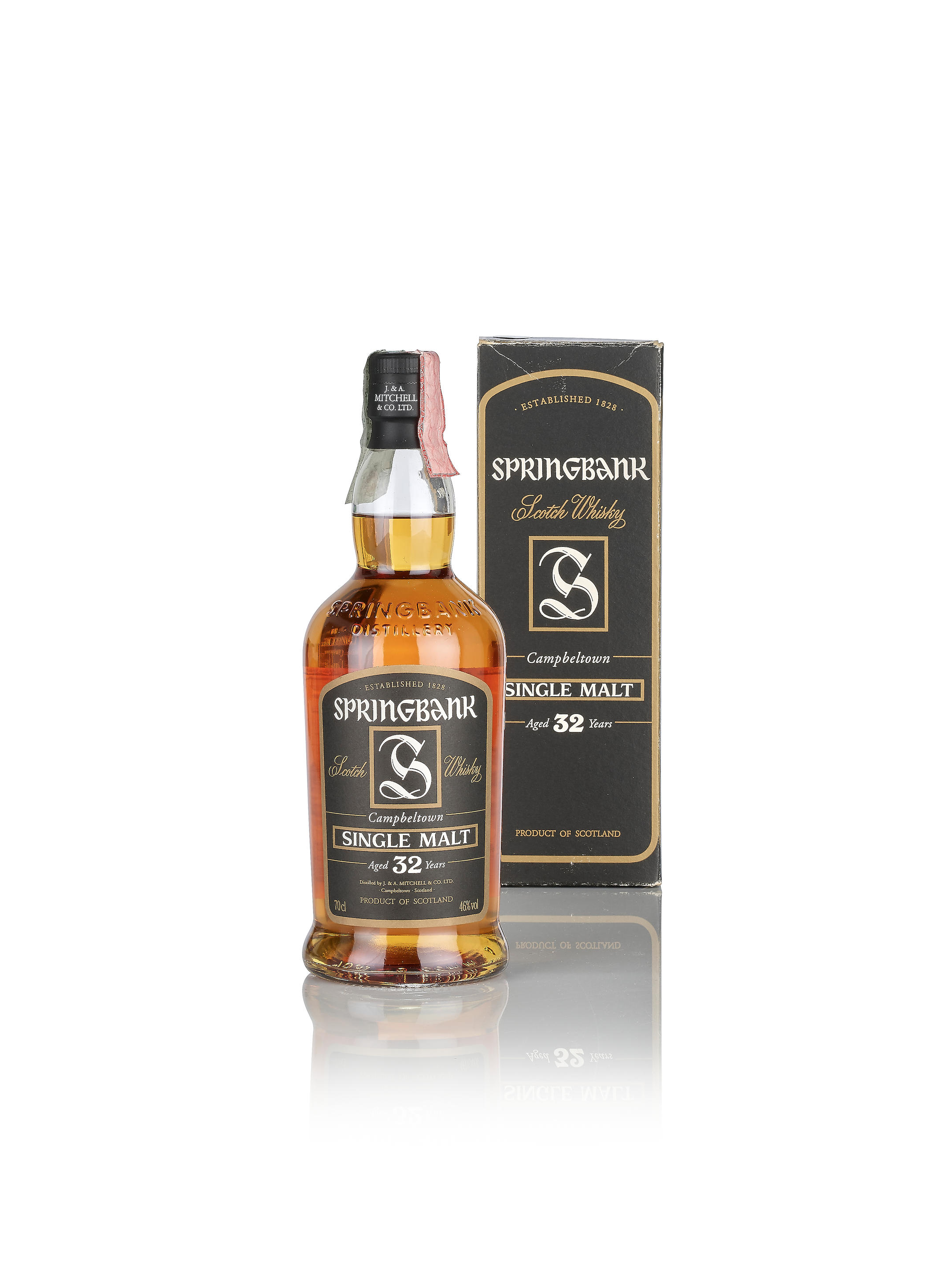 Appraisal: SPRINGBANK- YEAR OLD Springbank- Year Old Distilled and bottled by