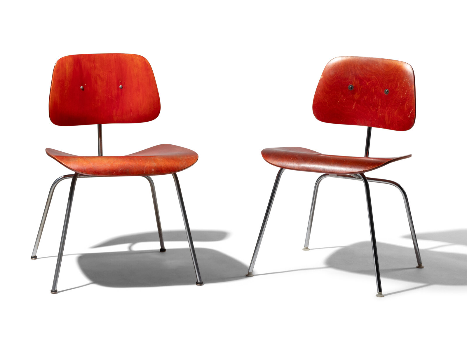 Appraisal: Charles and Ray Eames American - - Pair of Aniline