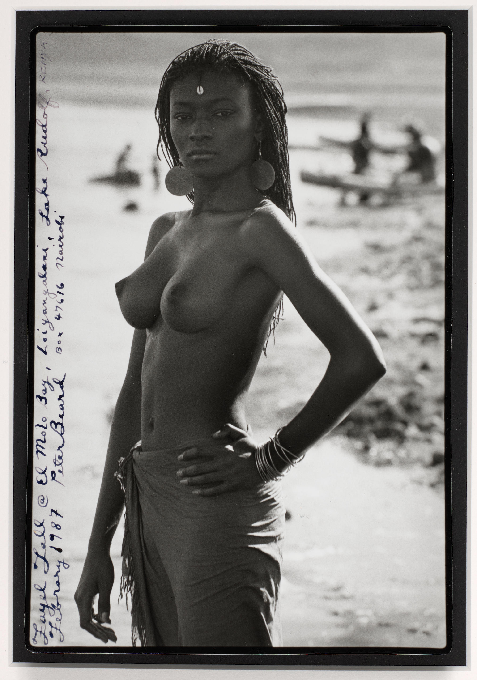 Appraisal: PETER BEARD - Fayel Tall El Molo Bay Loiyangalani Lake