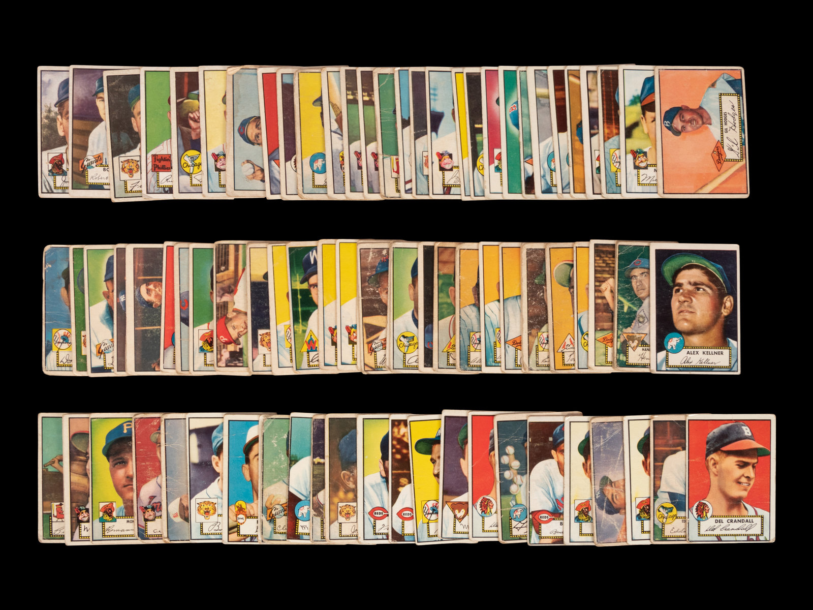 Appraisal: A Group of Assorted Topps Baseball Cards Including Hall of