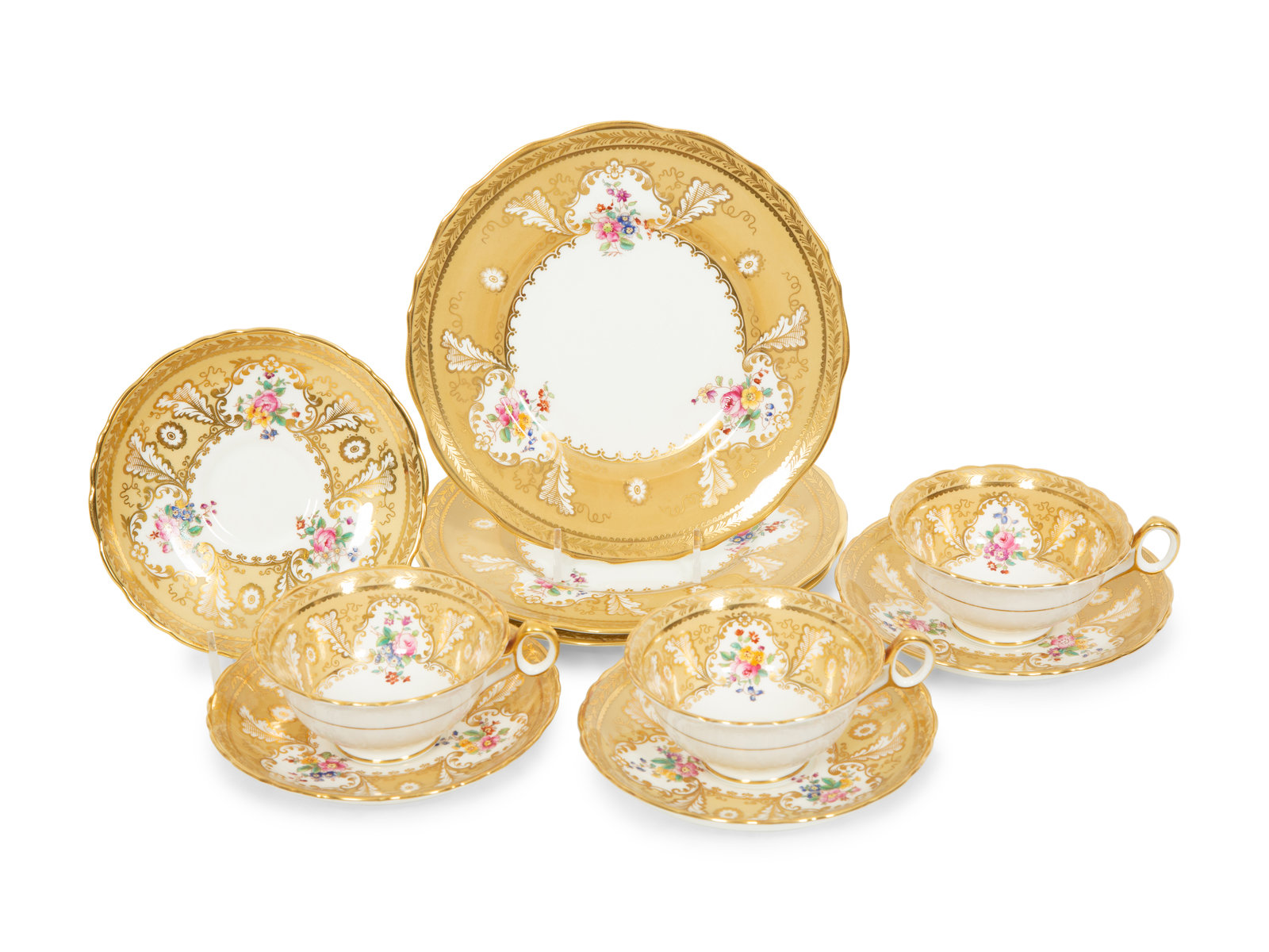 Appraisal: A Royal Cauldron Porcelain Dessert Service Retailed by Tiffany and