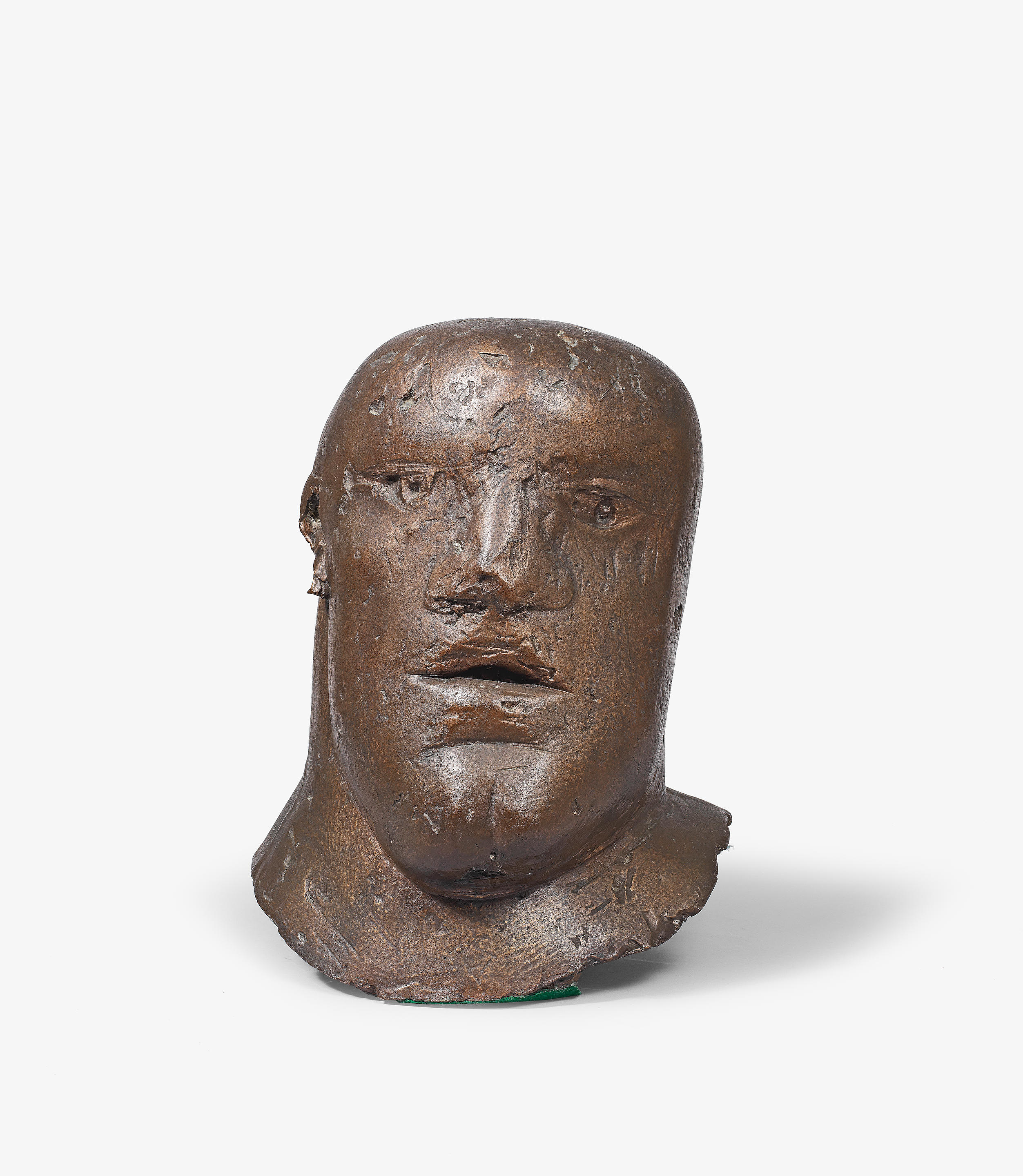 Appraisal: DAME ELISABETH FRINK R A BRITISH - Soldier's Head II