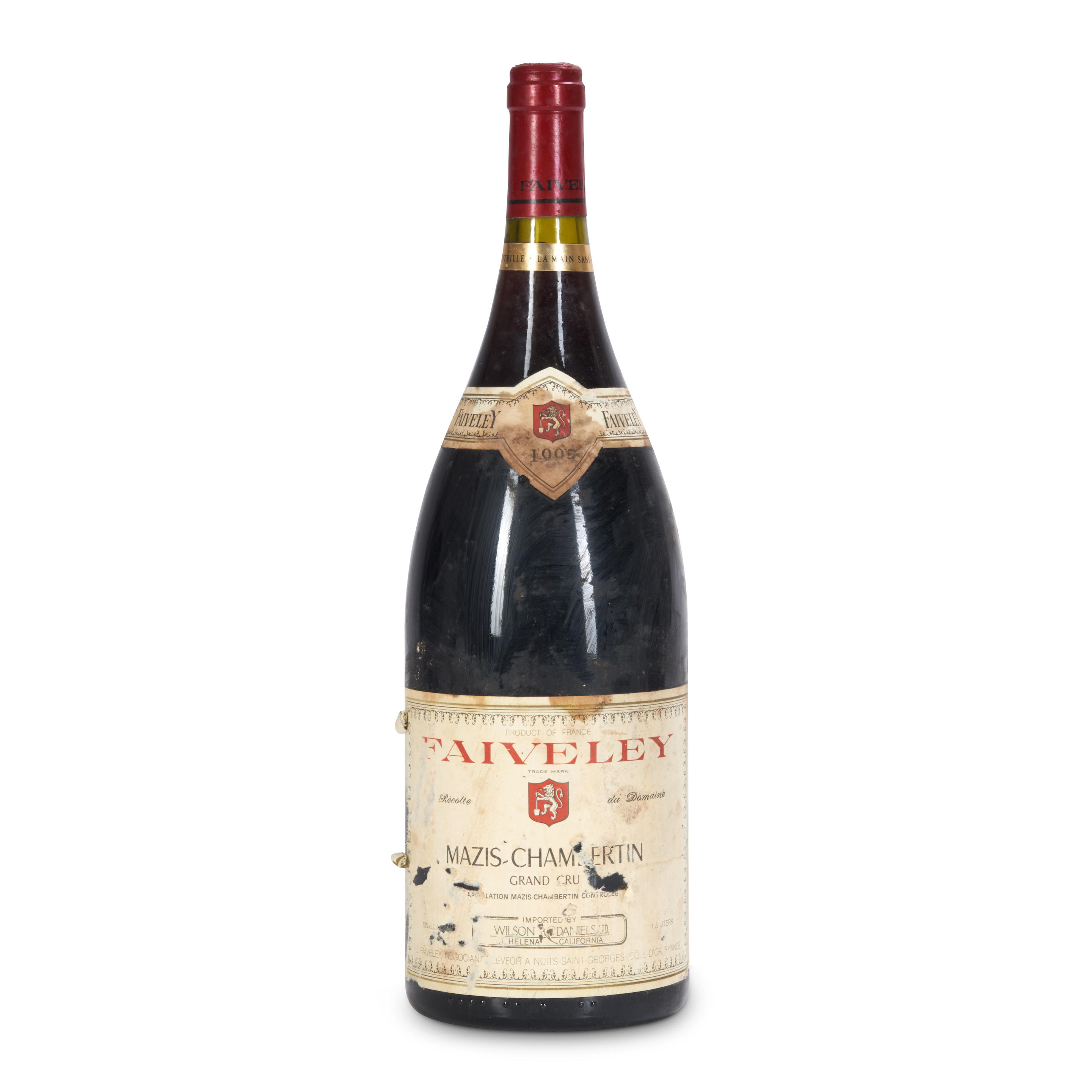 Appraisal: FAIVELEY MAZIS CHAMBERTIN MAGNUM Faiveley Mazis Chambertin Cote de Nuits