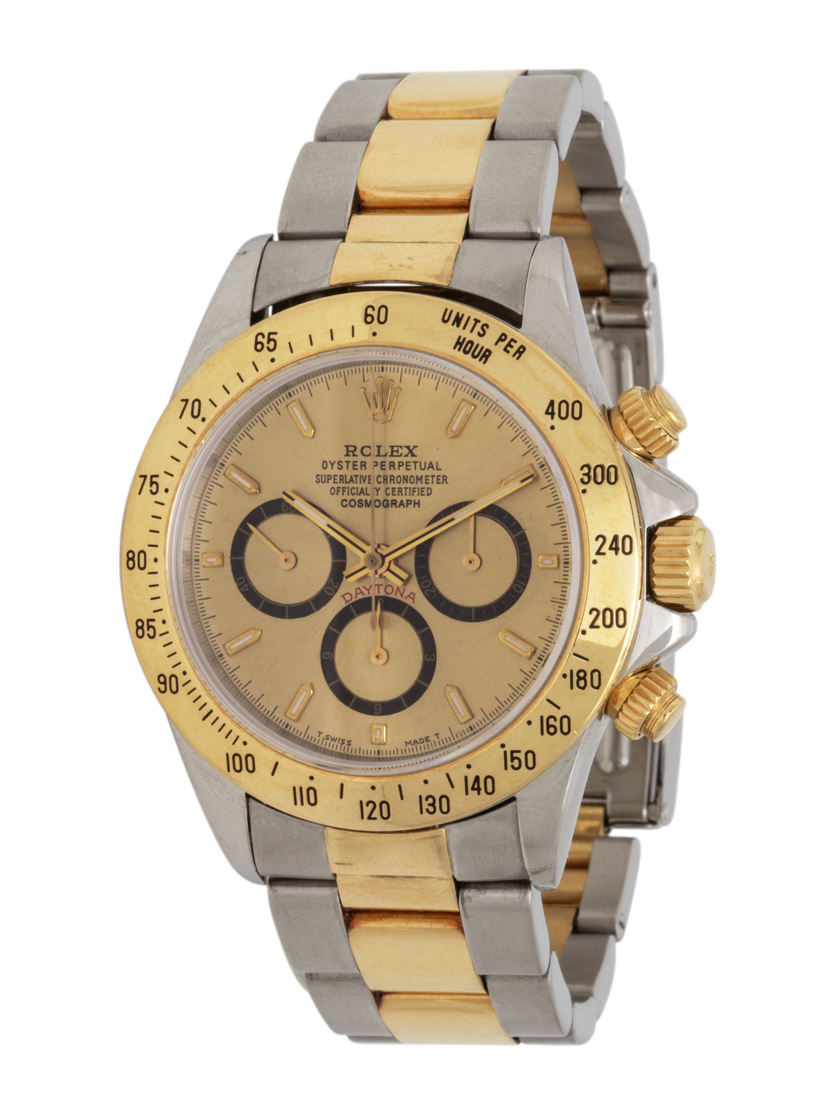 Appraisal: ROLEX REF K YELLOW GOLD AND STAINLESS STEEL 'OYSTER PERPETUAL