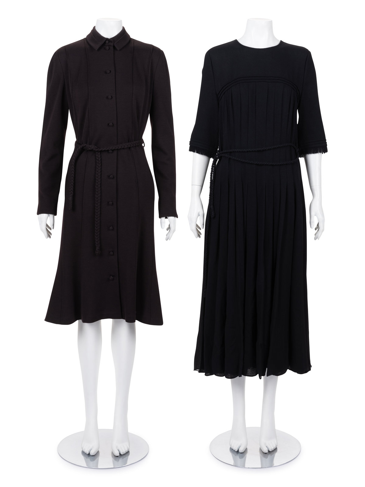 Appraisal: Two Chado Ralph Rucci Dresses - s This lot includes