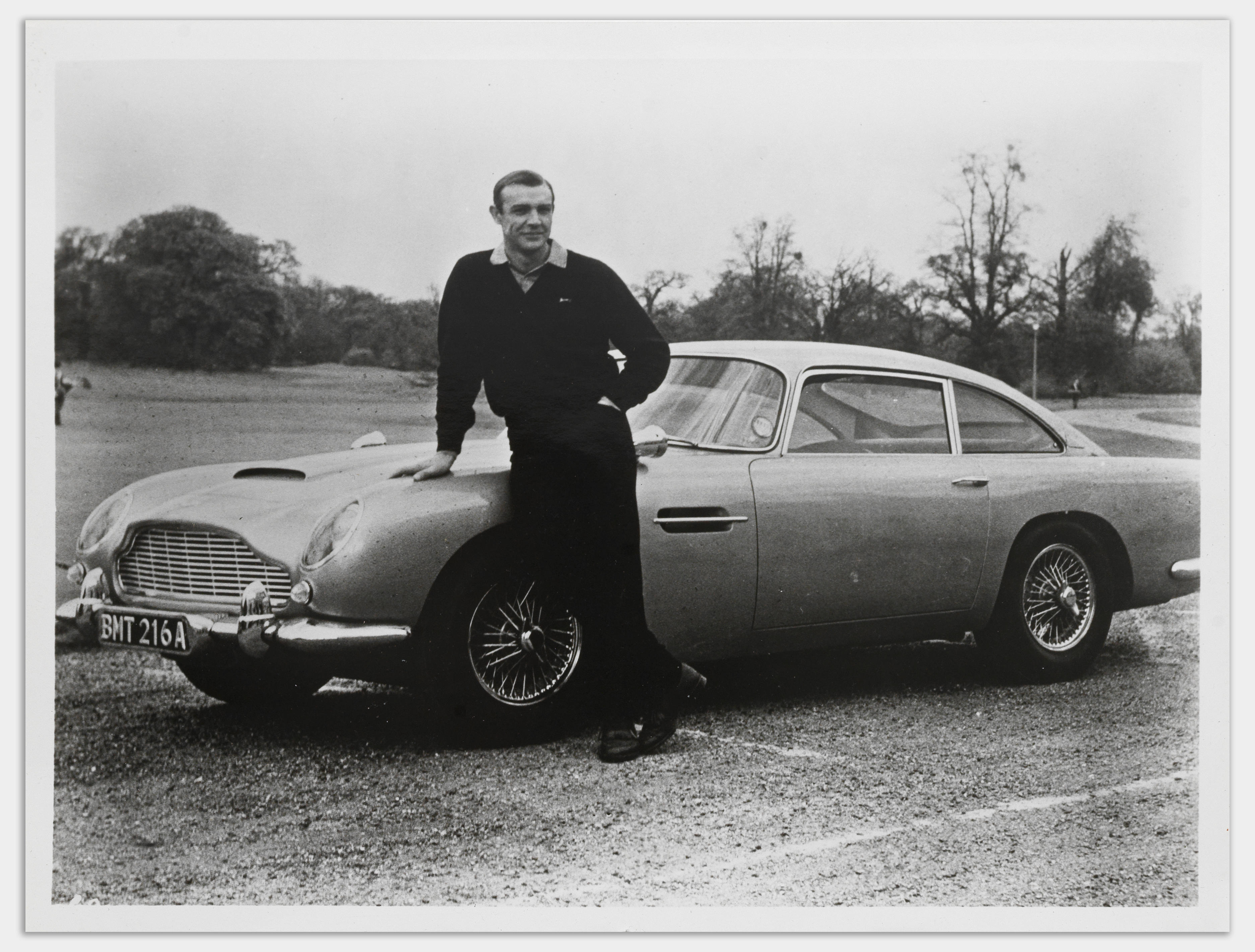 Appraisal: JAMES BOND Sean Connery With Aston Martin DB During The