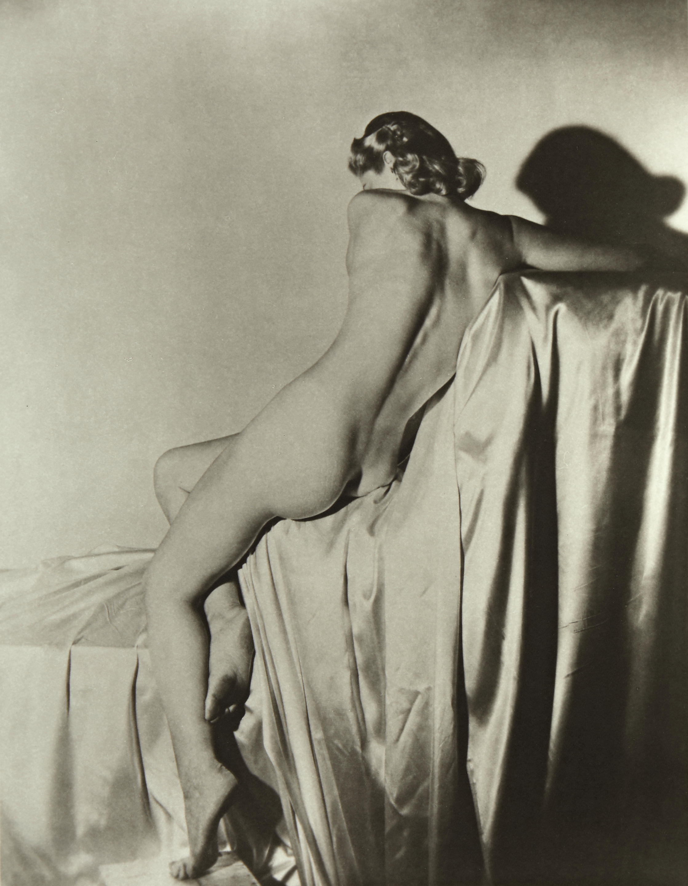 Appraisal: HORST P HORST - Lisa on Silk NY Platinum palladium