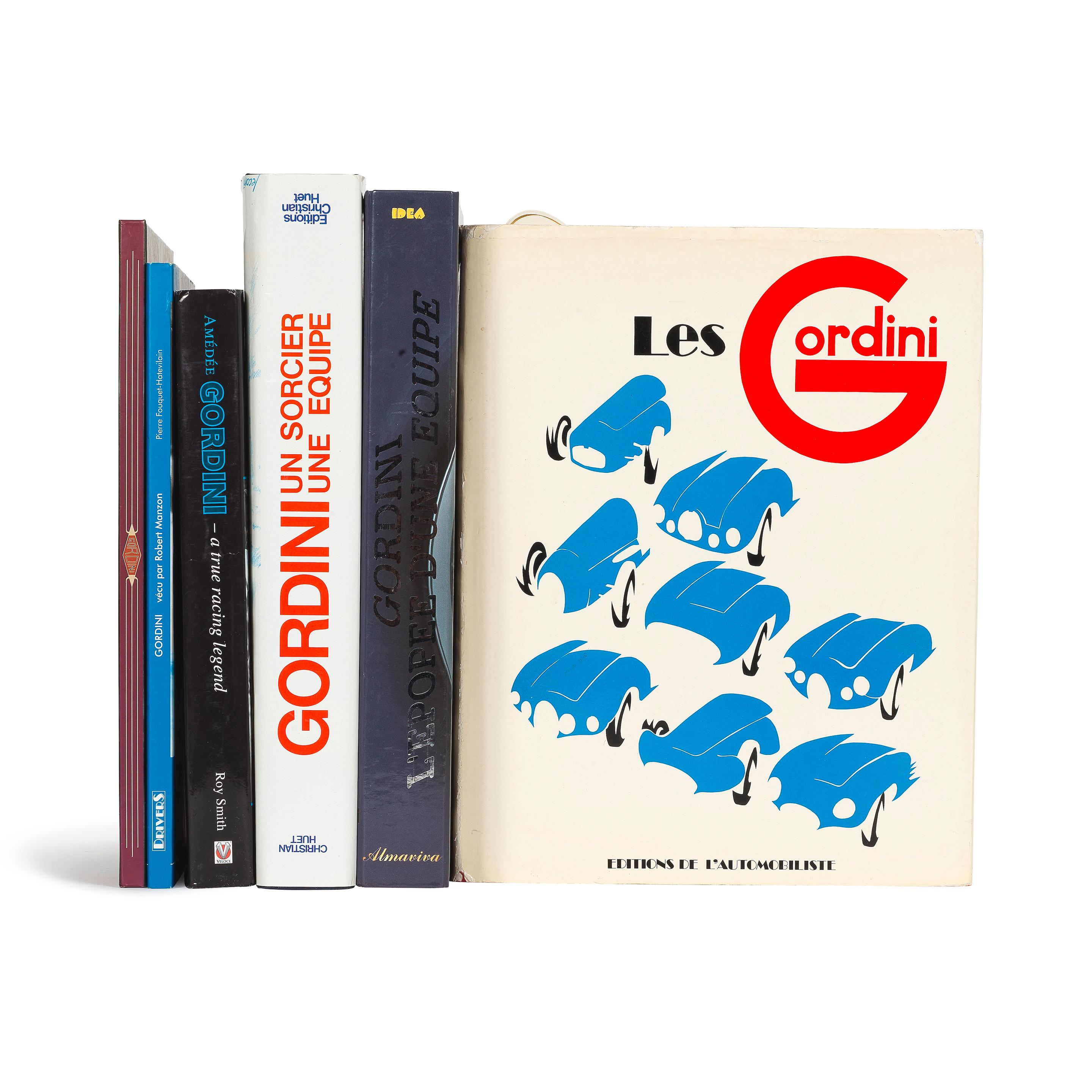 Appraisal: GORDINI LIVRES VHS CONSACR S LA MARQUE 'Am d e