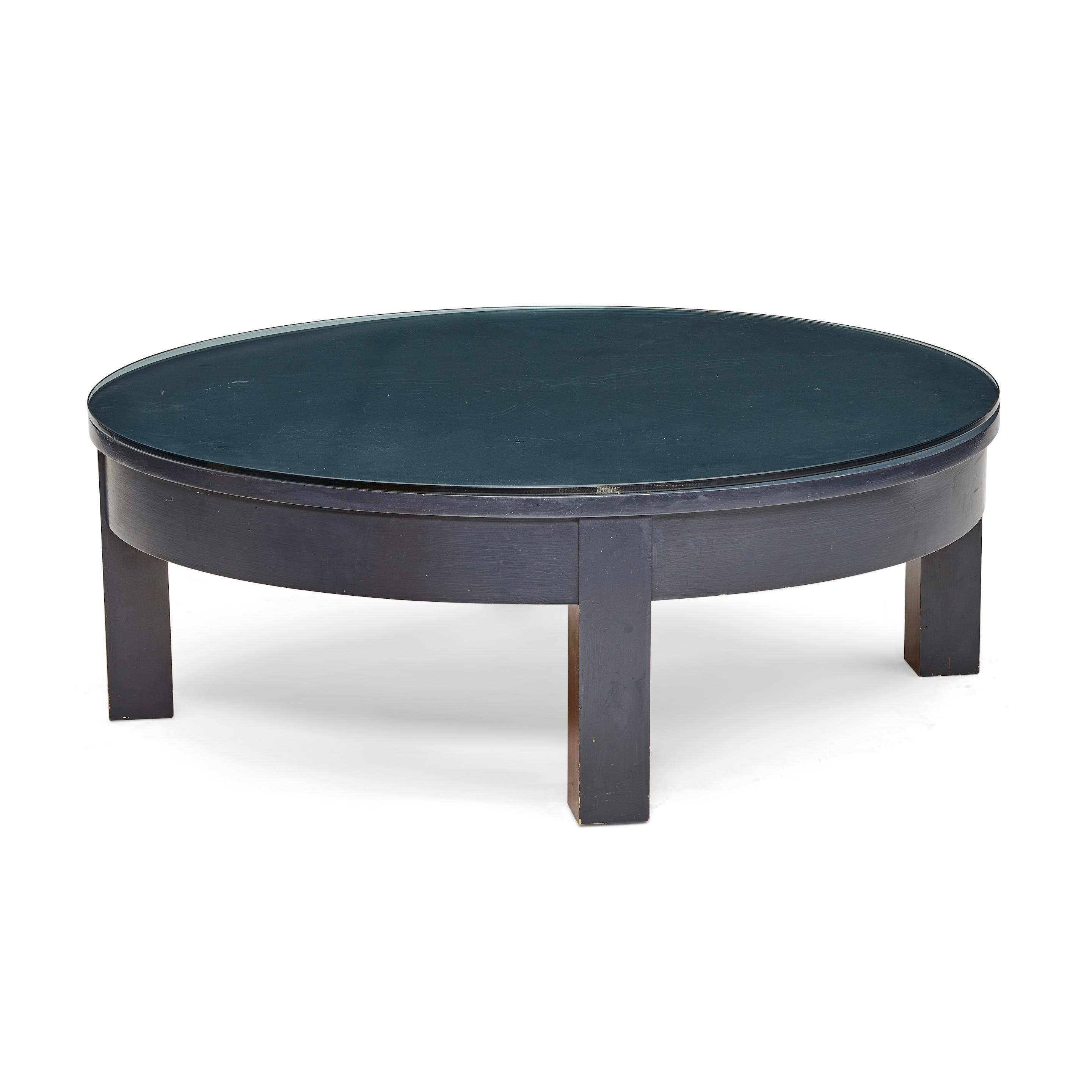 Appraisal: ROY MCMAKIN BORN Custom Circular Coffee Table for Domestic Furniture