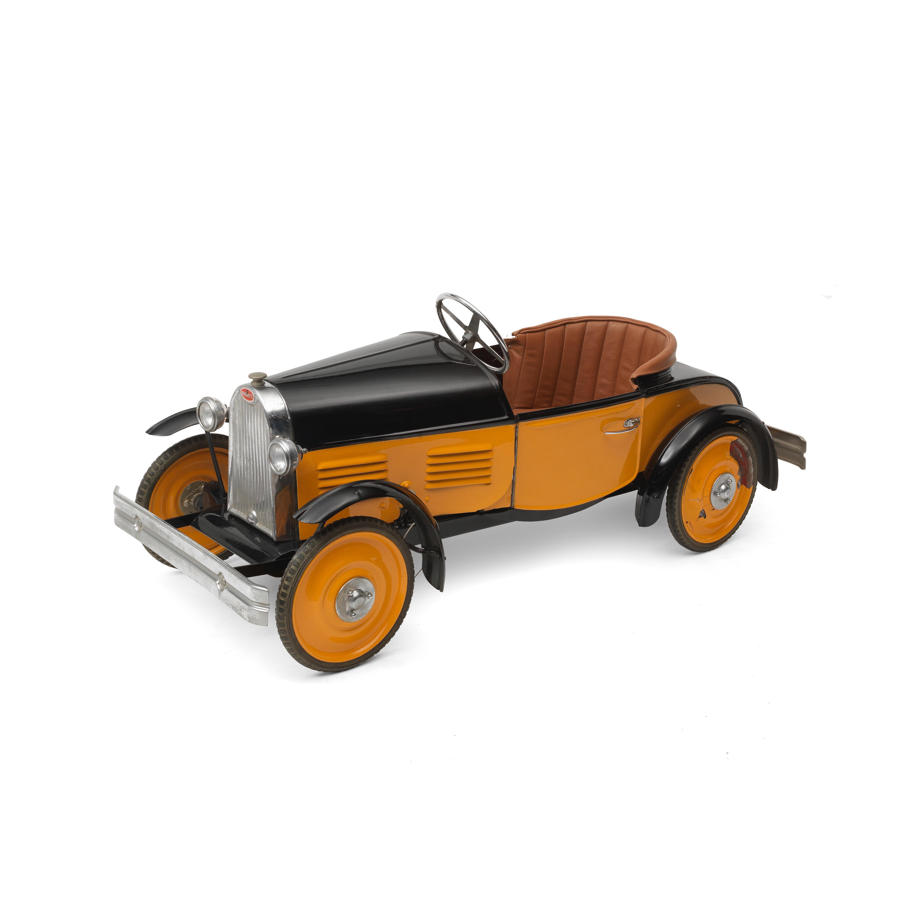 Appraisal: A BUGATTI PEDAL CAR BY EUREKA MODEL TOURISTE FRENCH Restored