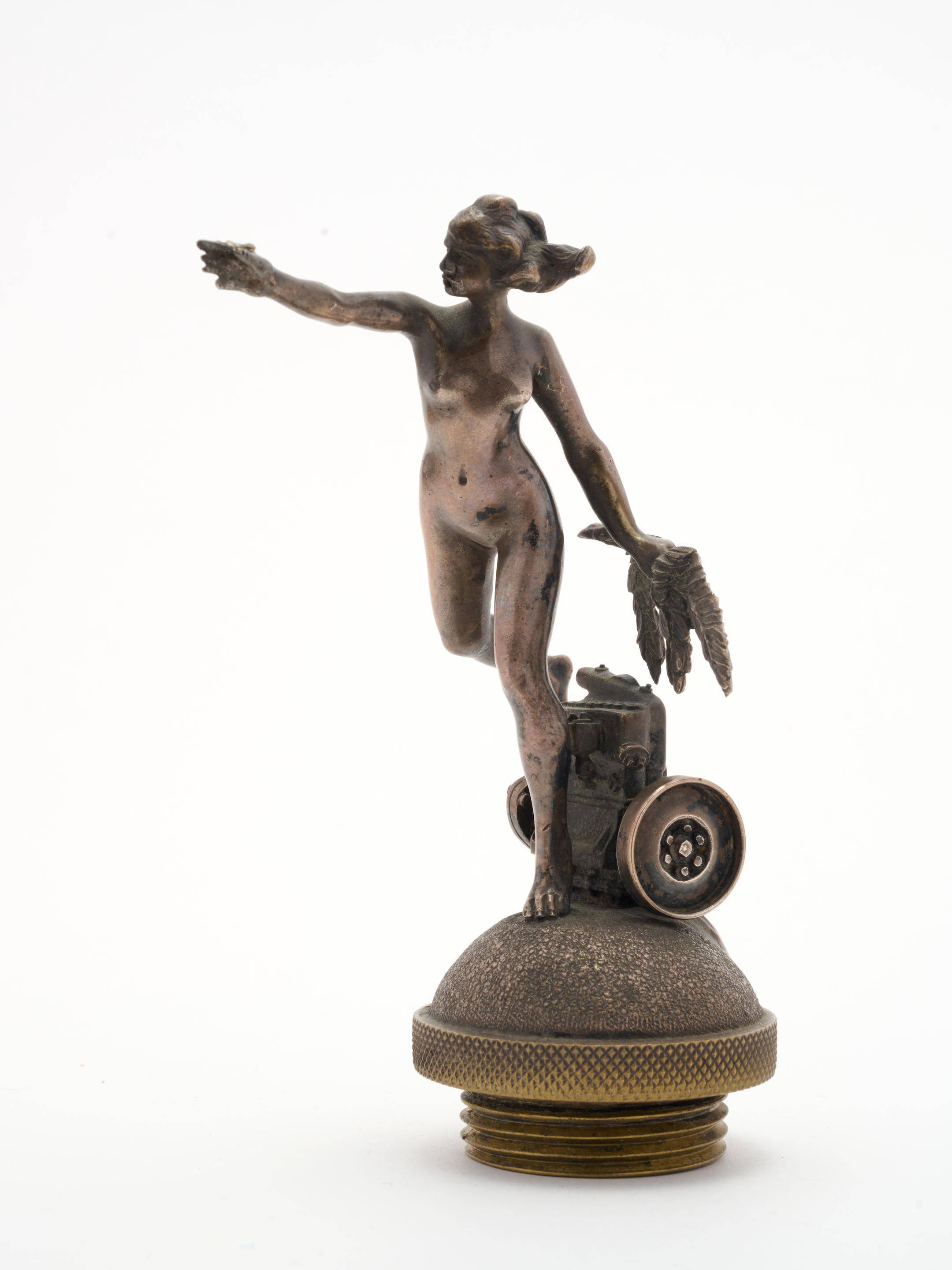 Appraisal: A MASCOT ATTRIBUTED TO EMILE PEYNOT - Automobiles BALLOT -