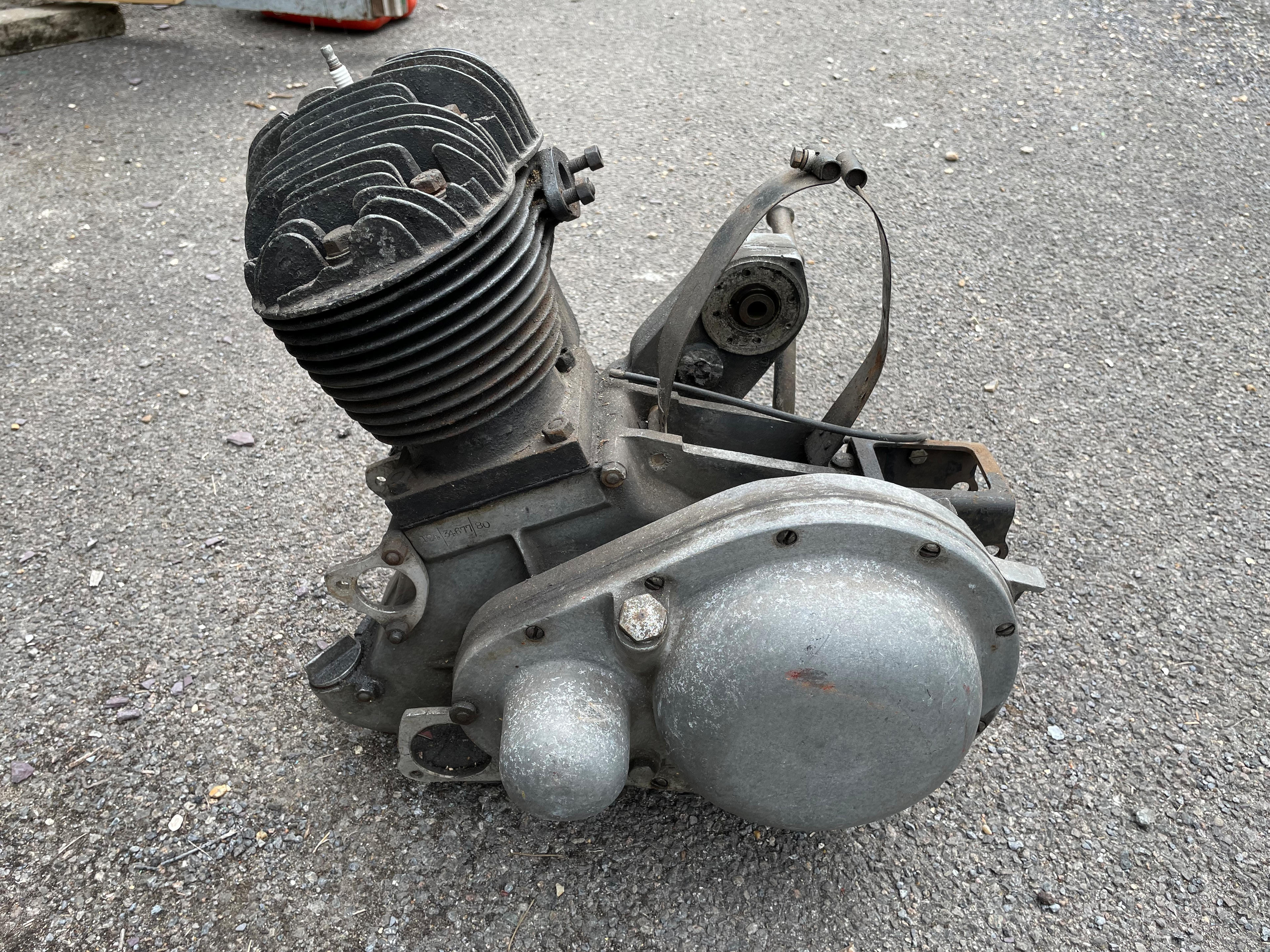 Appraisal: A NEW IMPERIAL MODEL MOTORCYCLE ENGINE s cc side-valve type