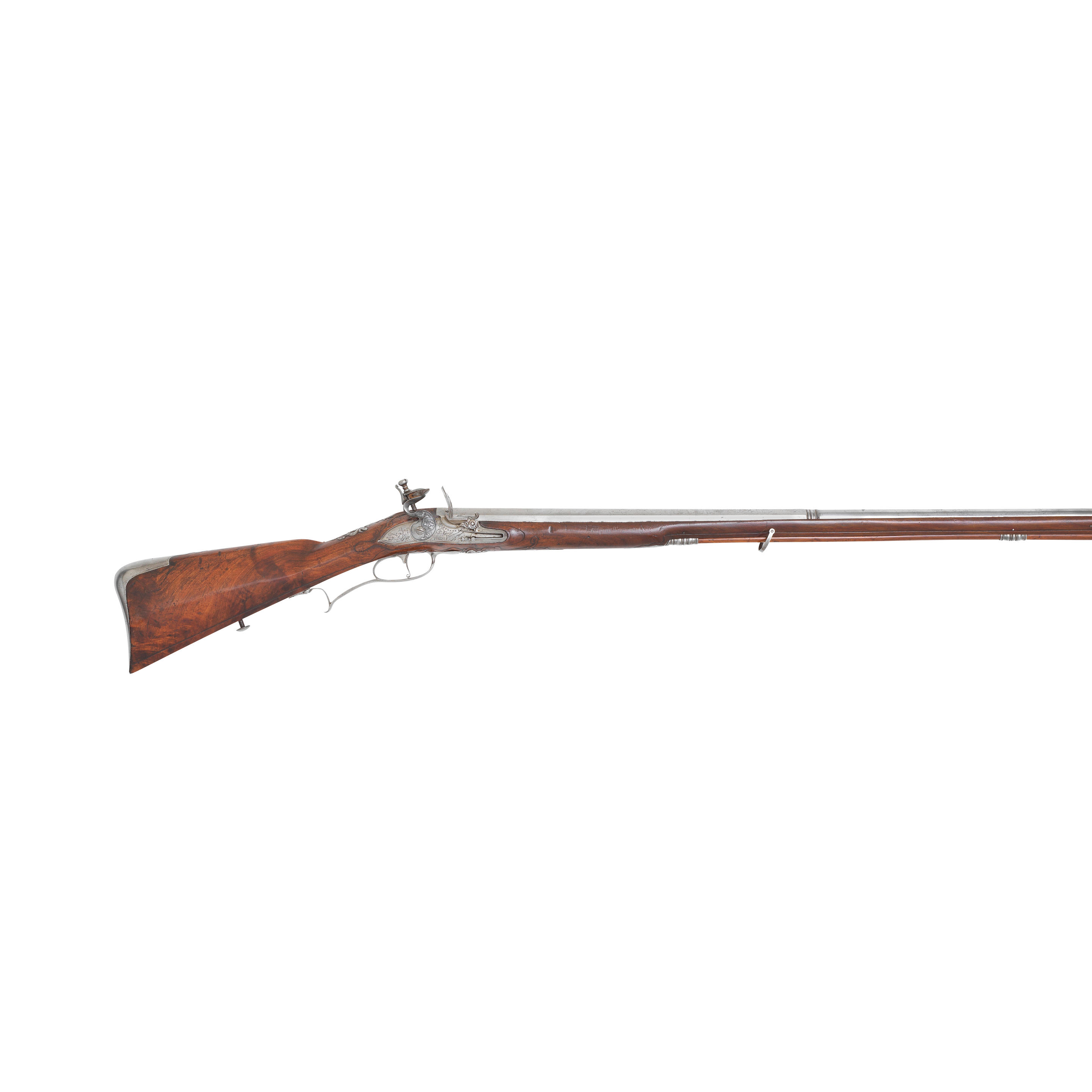 Appraisal: A FINE VIENNESE -BORE FLINTLOCK SPORTING GUN BY SIMON PENZNETER