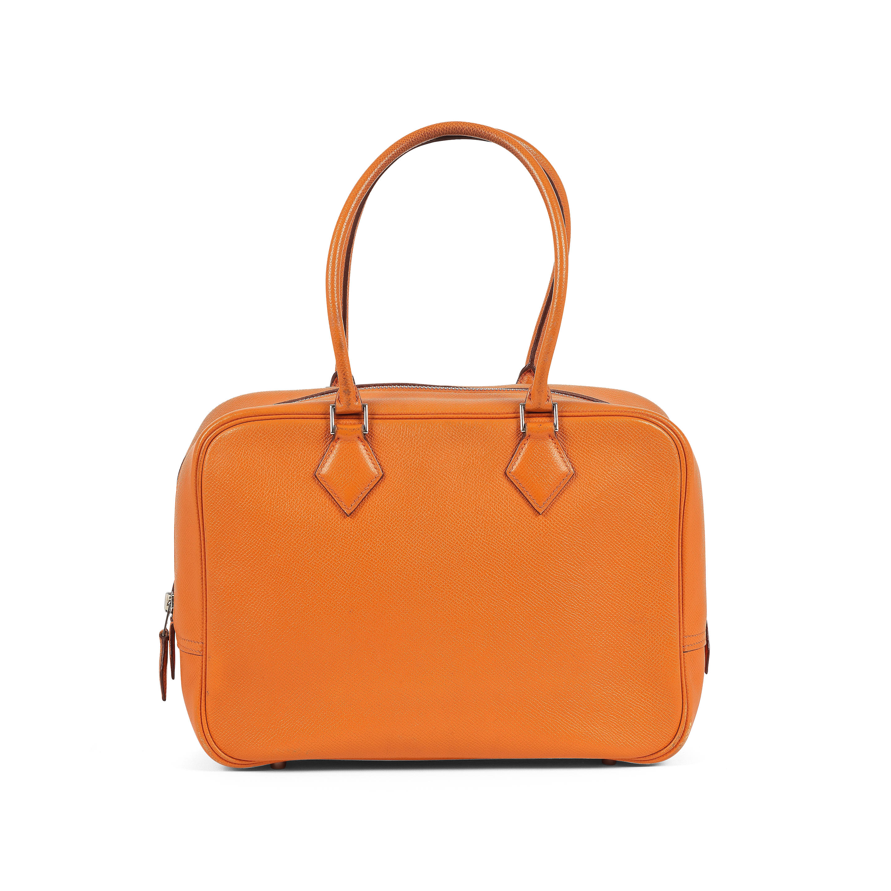 Appraisal: HERMES PARIS ANN E SAC PLUME EN VEAU EPSOM ORANGE