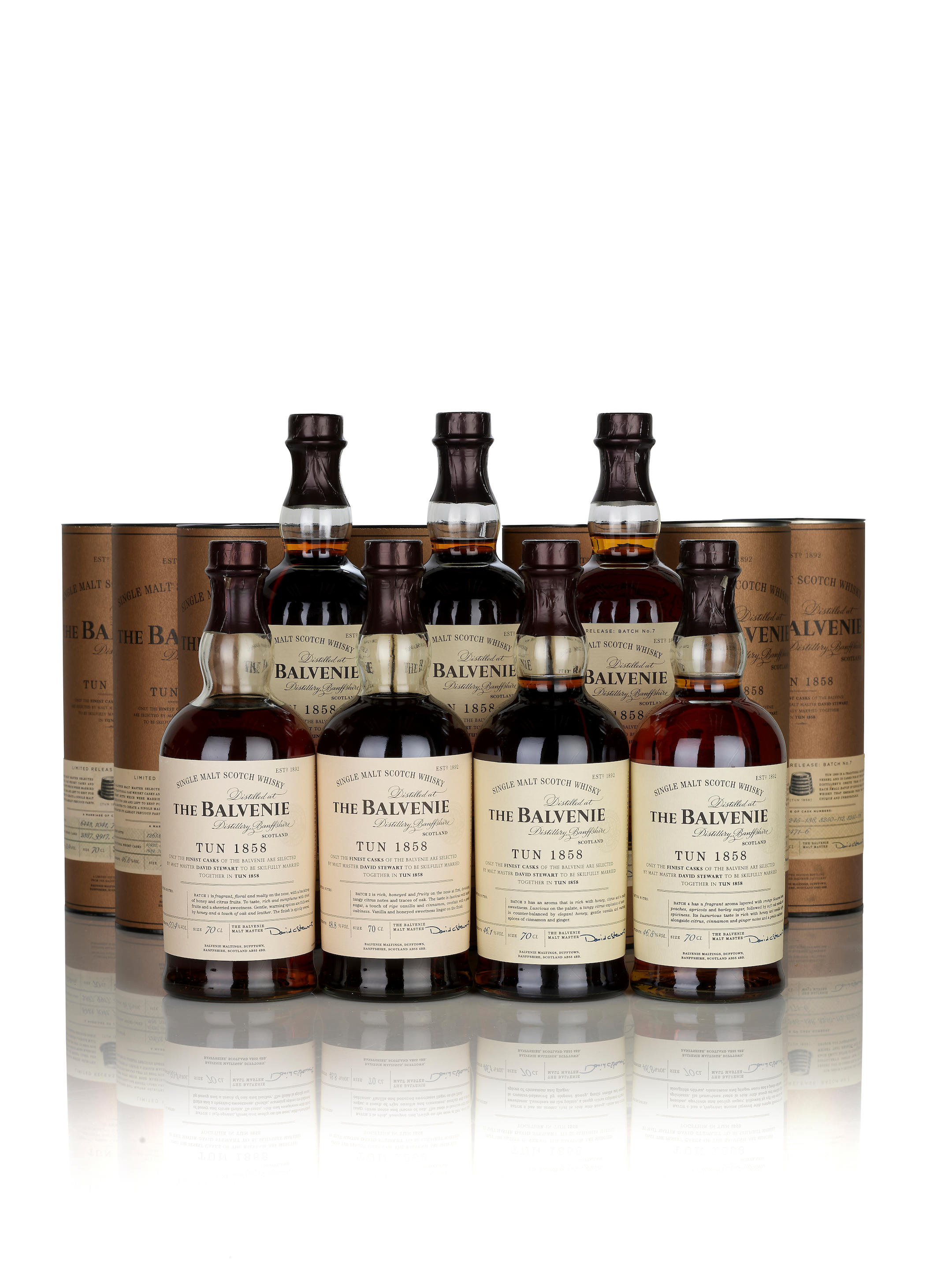 Appraisal: BALVENIE TUN -BATCH BALVENIE TUN -BATCH BALVENIE TUN -BATCH BALVENIE