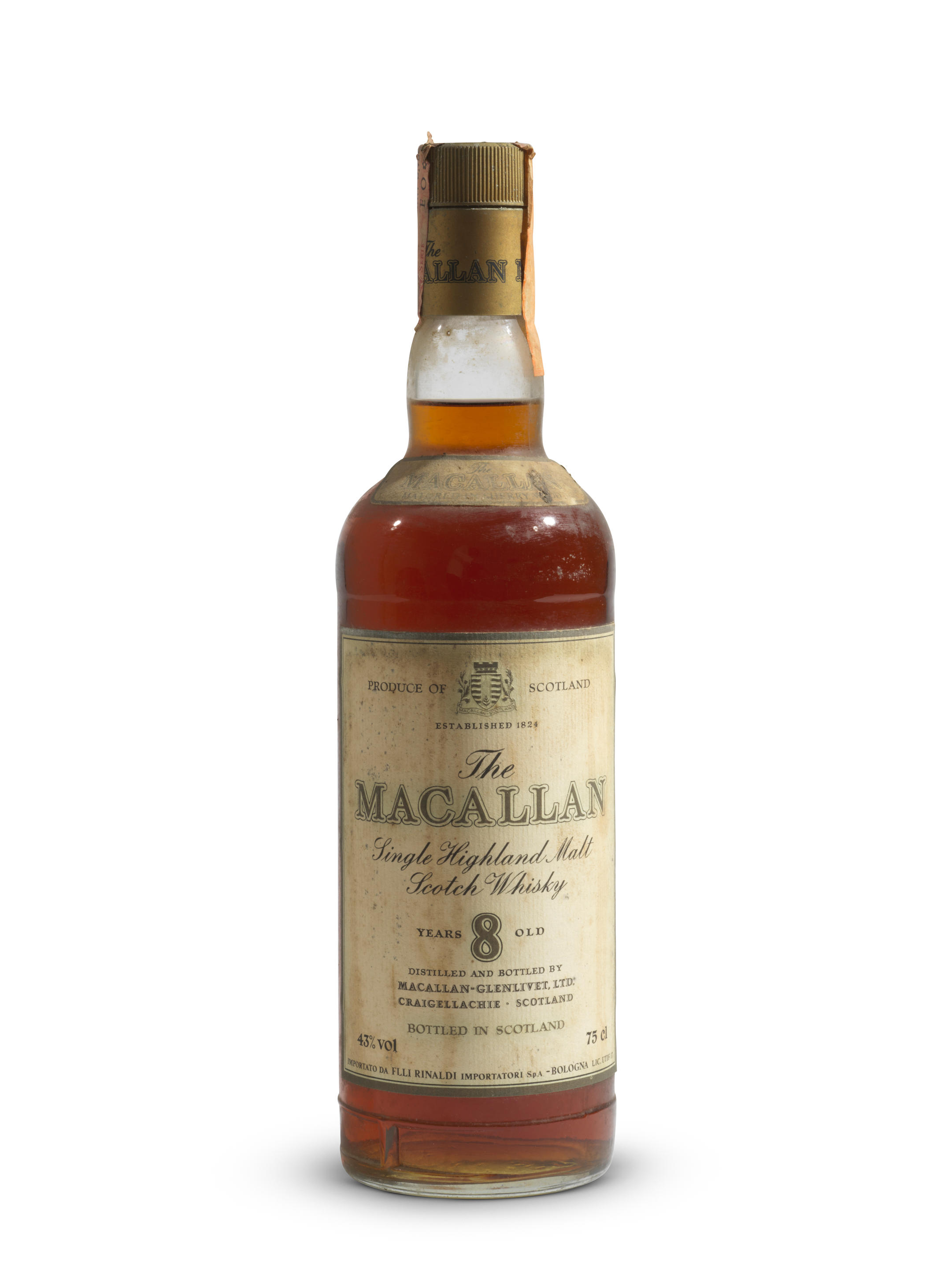 Appraisal: THE MACALLAN- YEAR OLD The Macallan- year old Distilled and