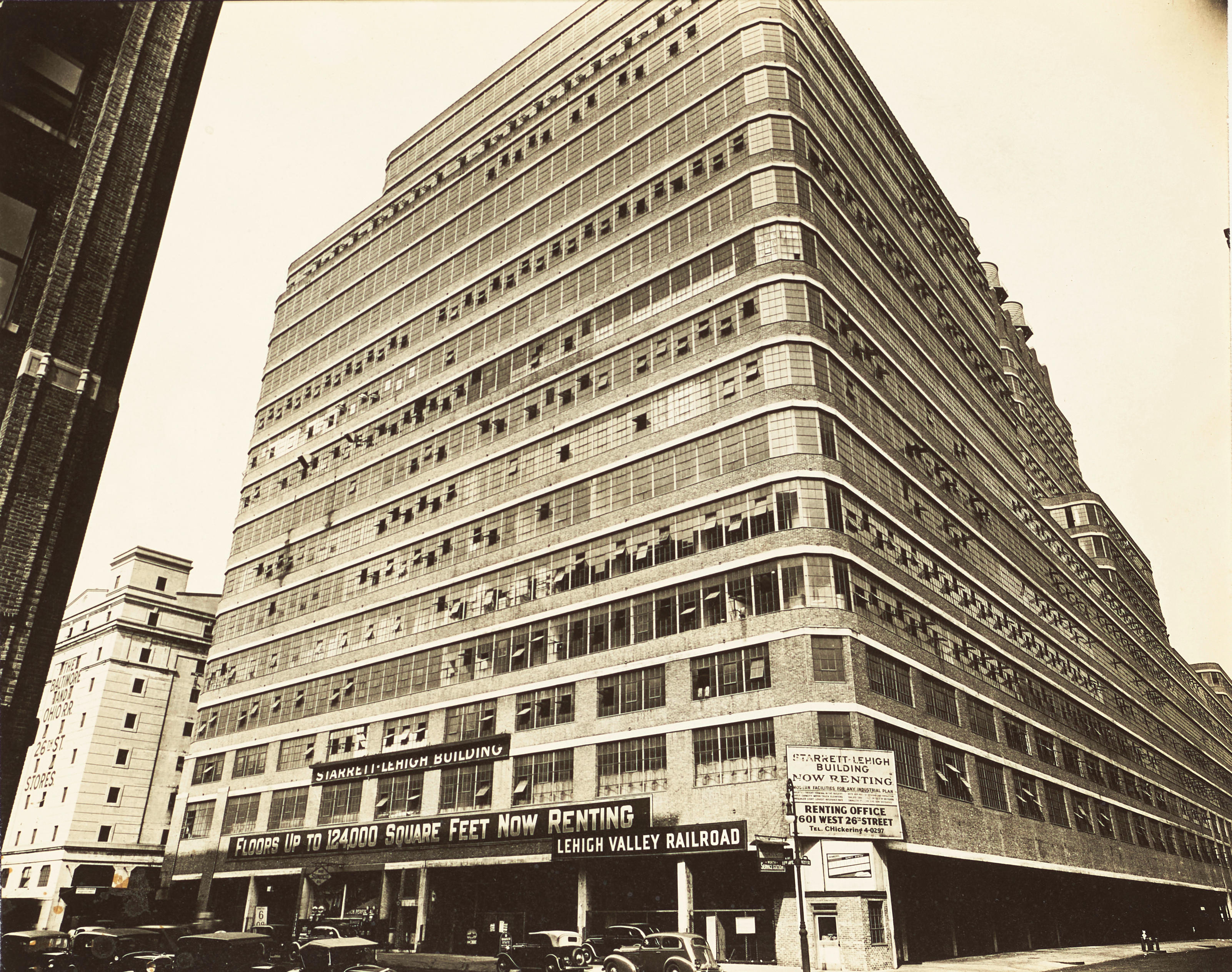 Appraisal: BERENICE ABBOTT - Starrett-Lehigh Building West th Street Manhattan July