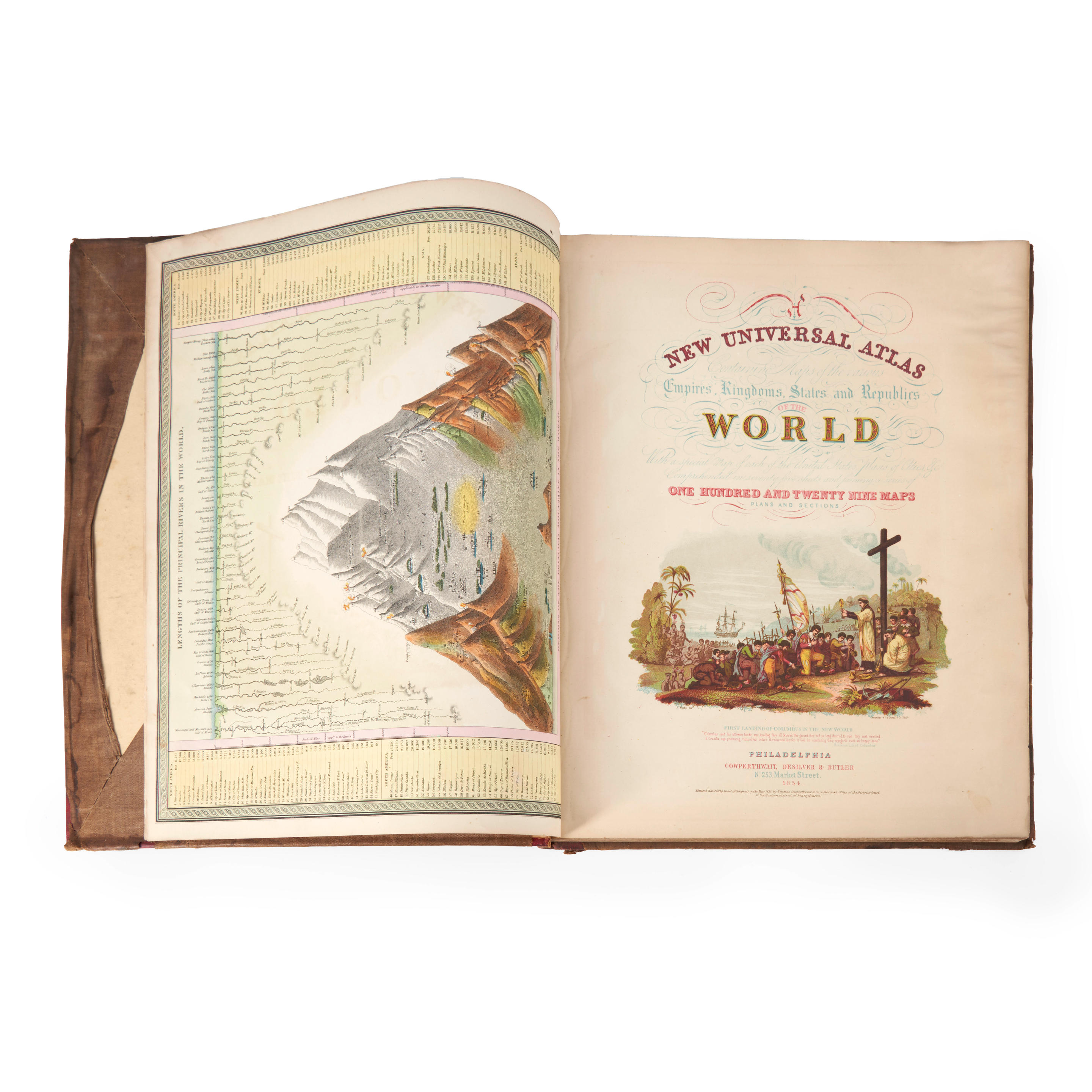 Appraisal: MAPS OF THE WORLD A New Universal Atlas Containing Maps