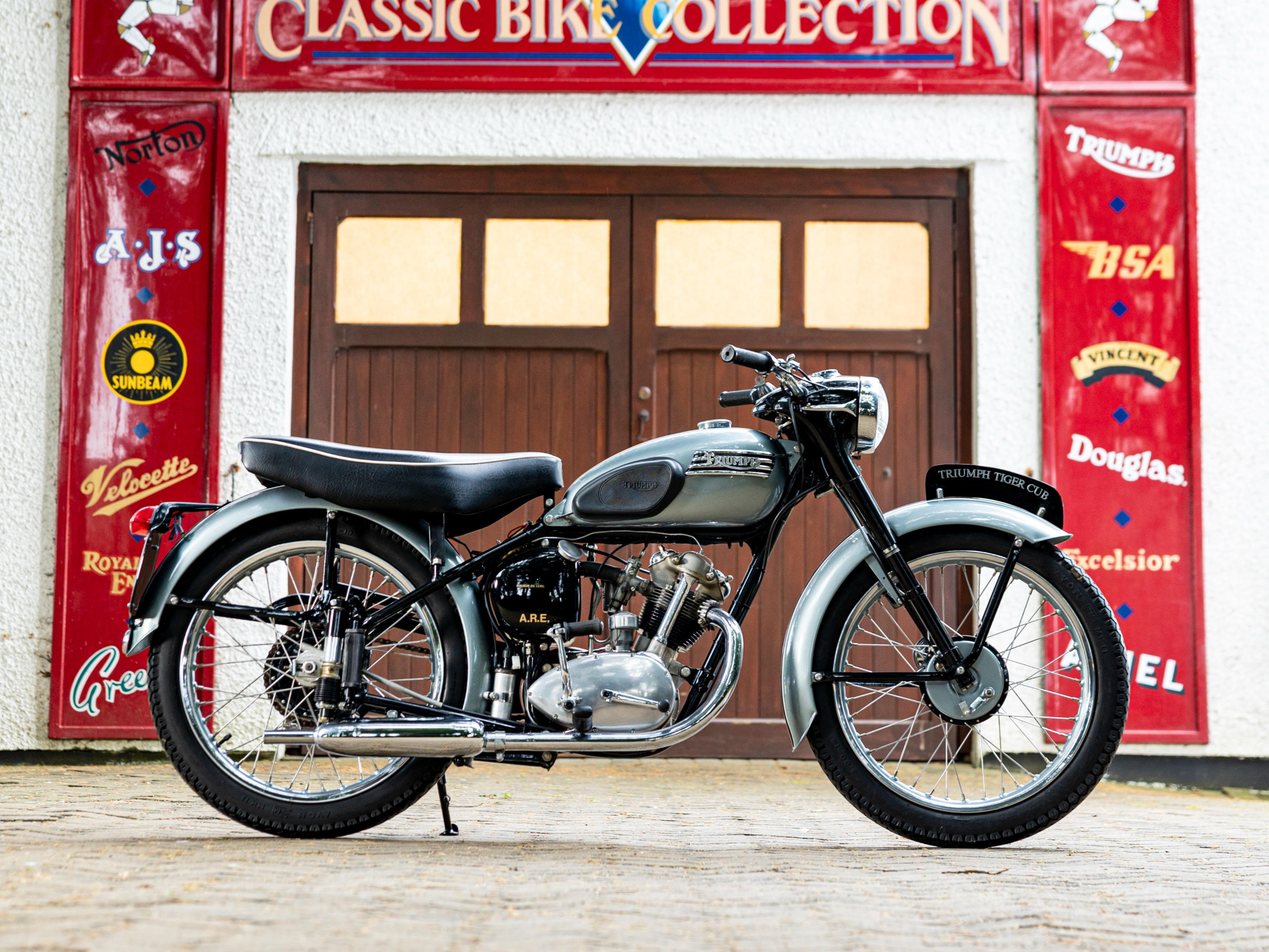 Appraisal: THE ANTHONY R EAST CLASSIC MOTORCYCLE COLLECTION TRIUMPH CC TIGER