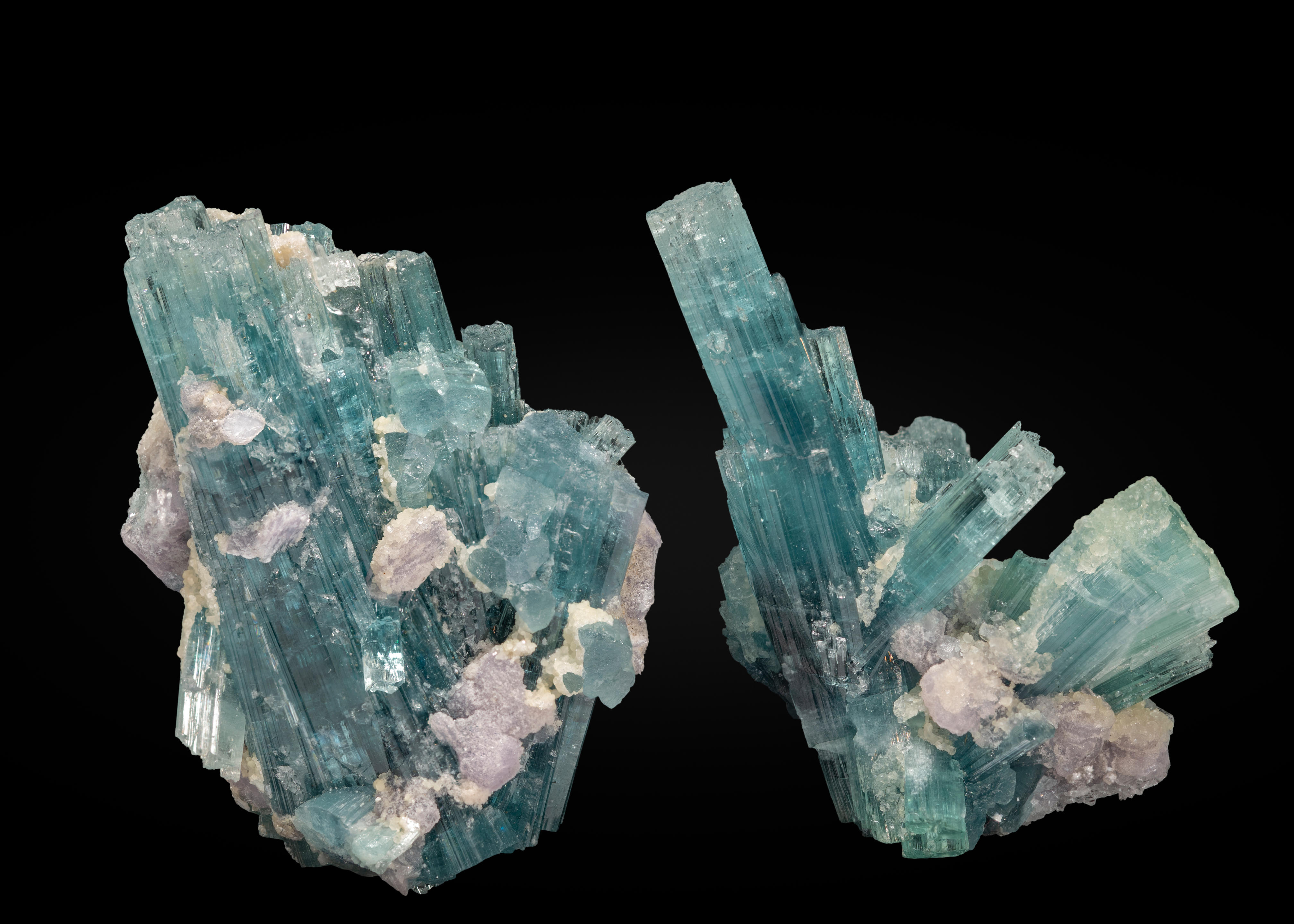 Appraisal: TWO TOURMALINES Golconda Mines Governador Valadares Minas Gerais Brazil The