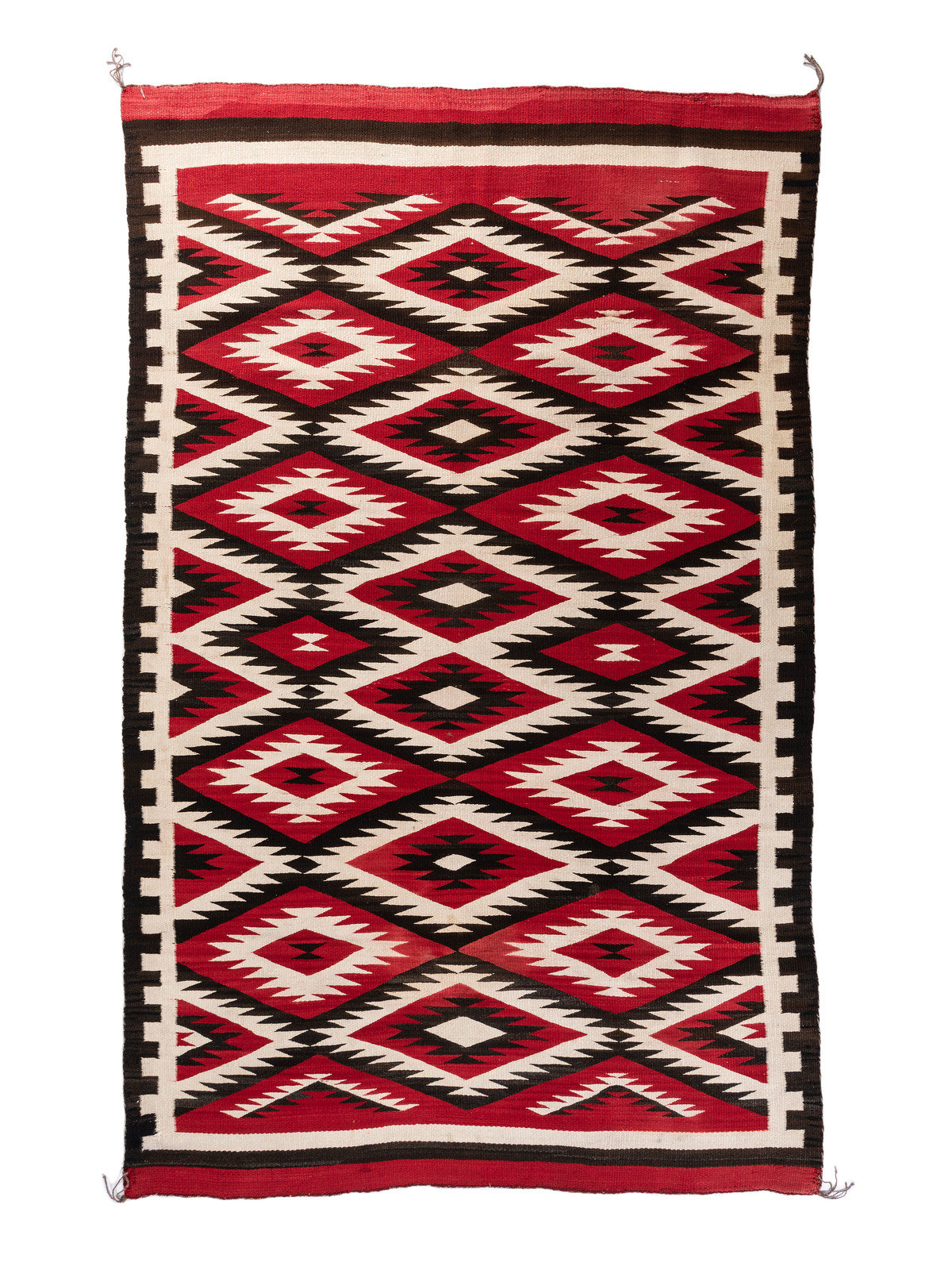 Appraisal: Navajo Western Reservation Weaving Rug second quarter th century handspun