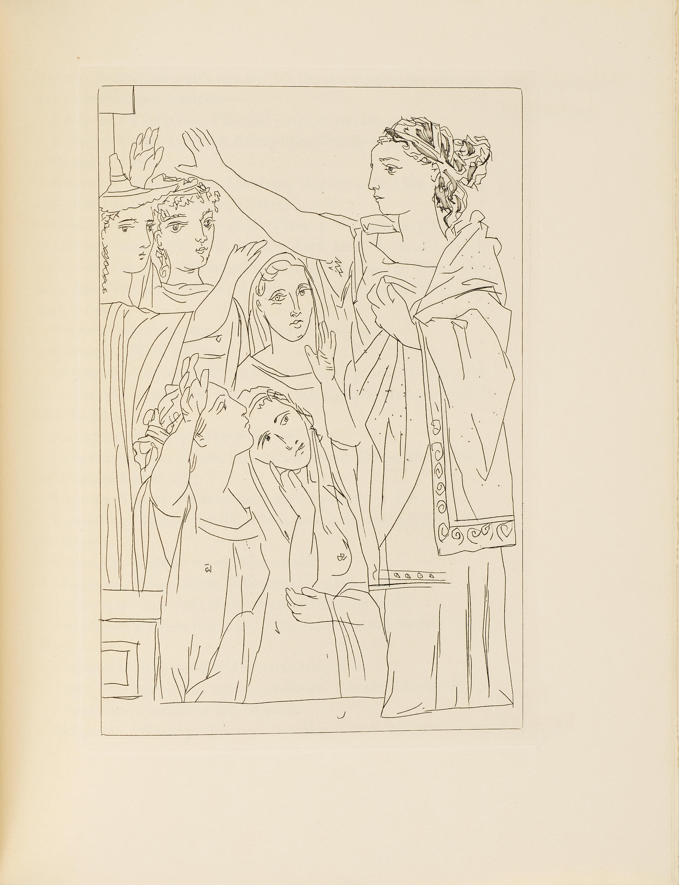 Appraisal: PICASSO PABLO - ARISTOPHANES C -C B C E Lysistrata