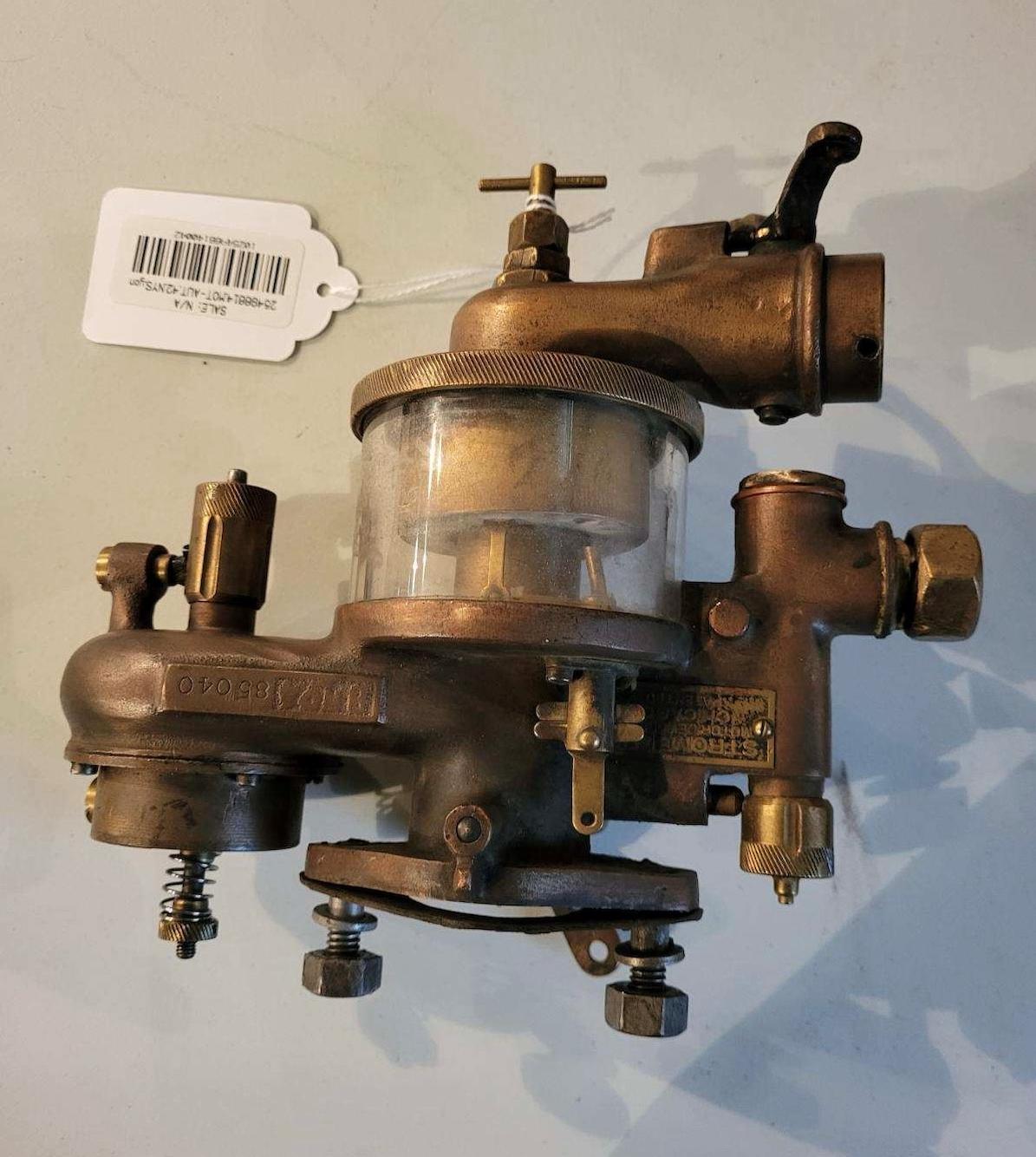 Appraisal: A STROMBERG CARBURETOR Used internal condition unknown