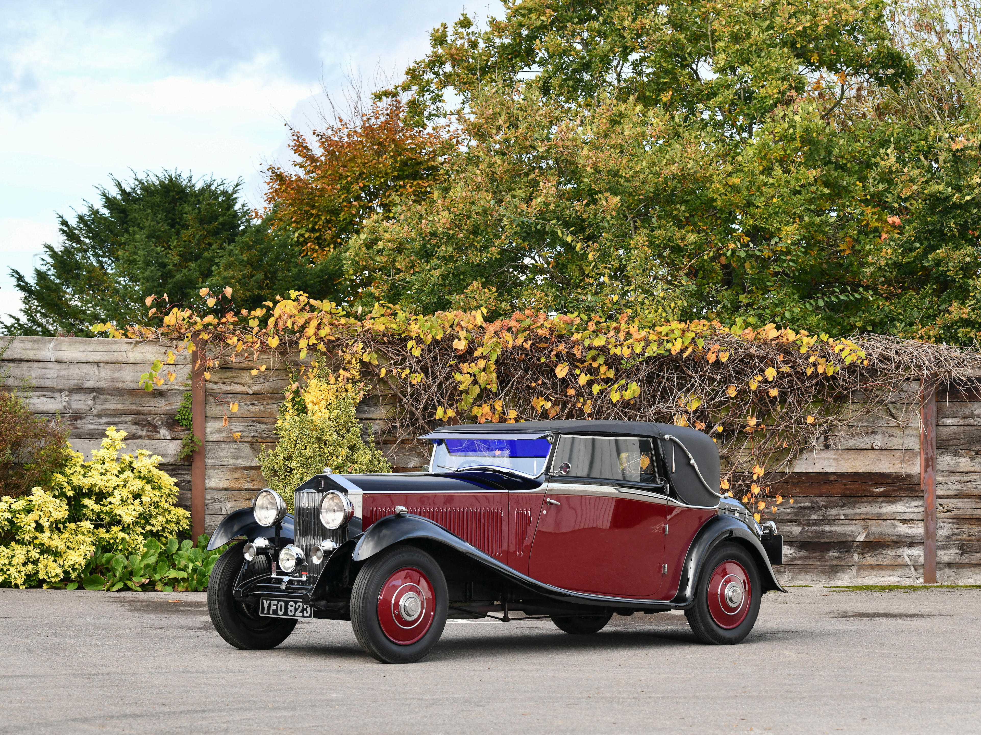 Appraisal: ROLLS-ROYCE HP SEDANCA COUP COACHWORK BY FREESTONE WEBB REGISTRATION NO