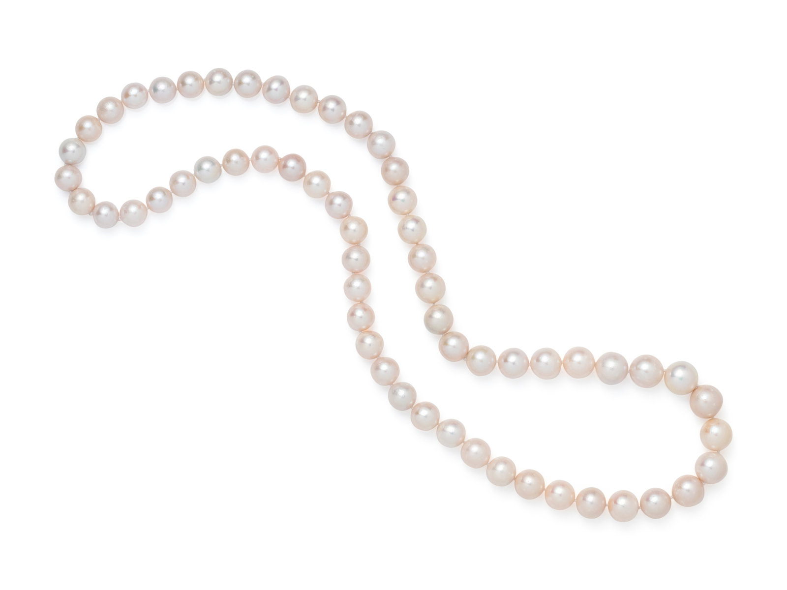 Appraisal: CULTURED SOUTH SEA PEARL NECKLACE Containing pearls measuring approximately -