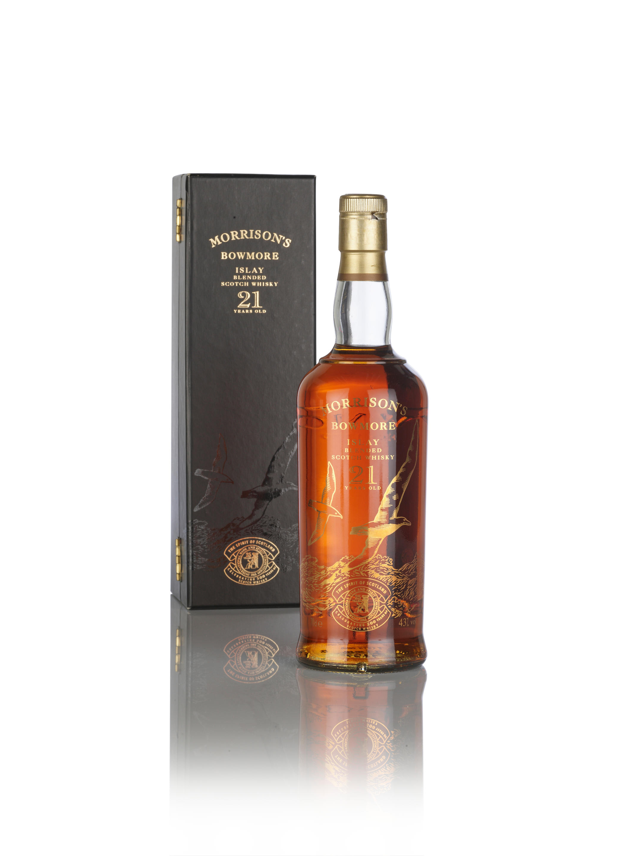 Appraisal: BOWMORE- YEAR OLD- TH ANNIVERSARY OF SCOTCH WHISKY Bowmore- year