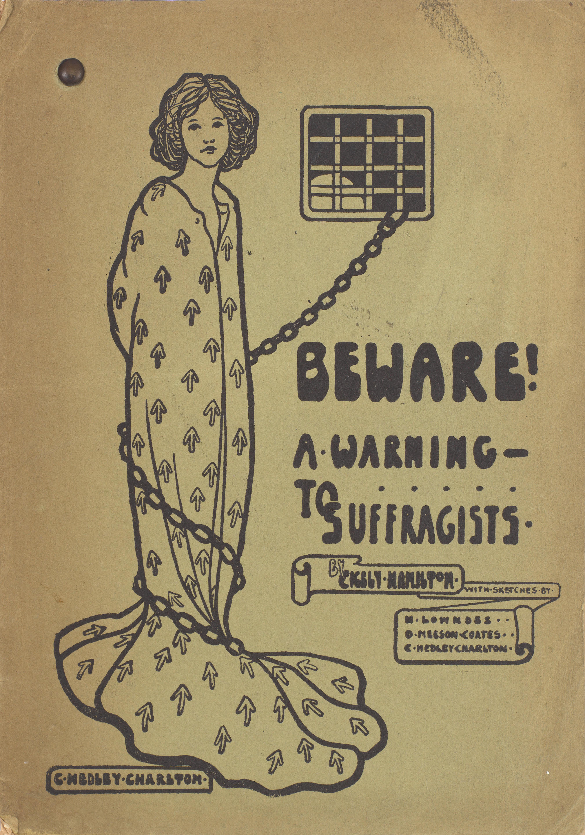 Appraisal: WOMEN'S SUFFRAGE HAMILTON CICELY Beware A Warning to Suffragists With