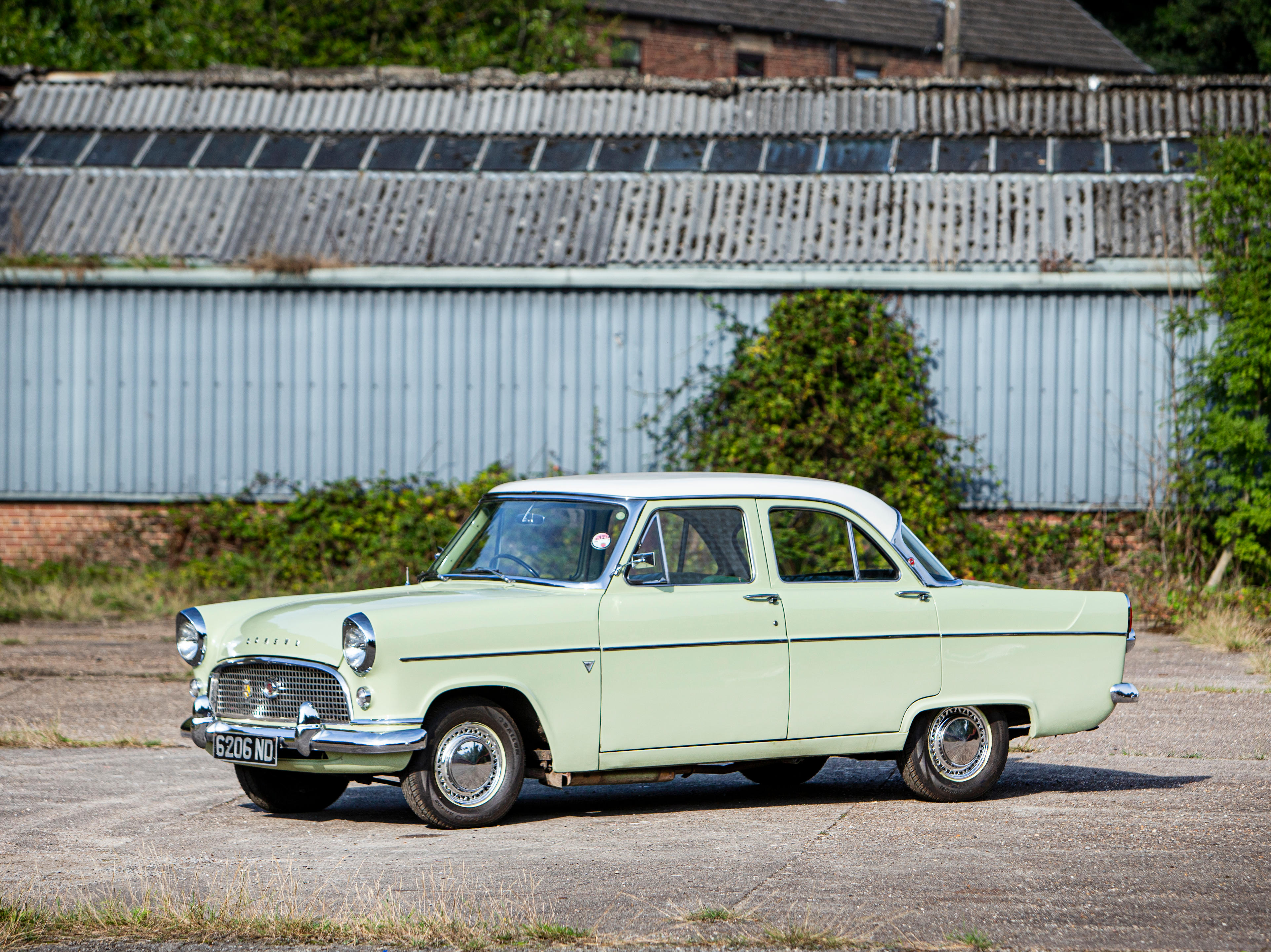 Appraisal: FORD CONSUL MKII DE LUXE SALOON REGISTRATION NO ND CHASSIS