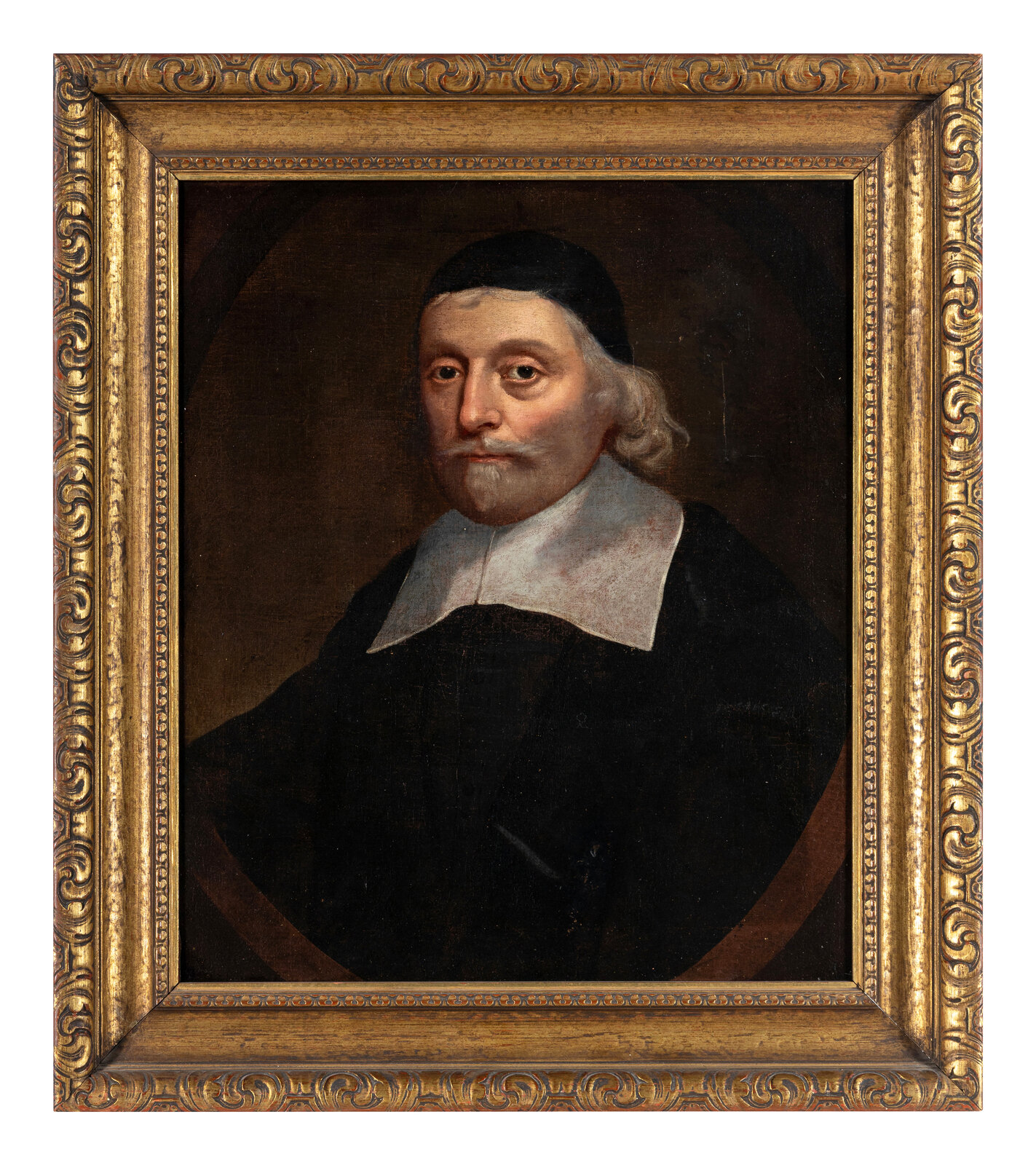 Appraisal: Dutch School th Century Portrait of a Man in a