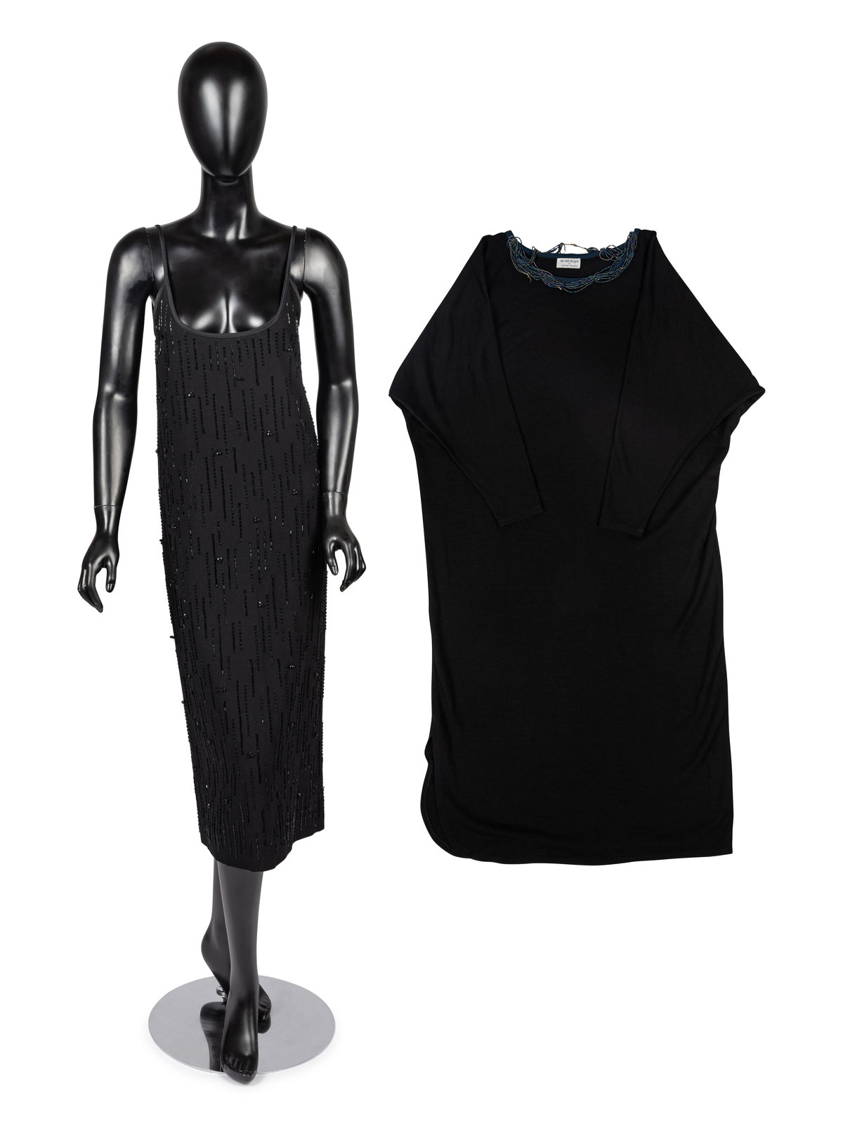 Appraisal: Two Beaded Dresses by Arthur McGee s The Arthur McGee